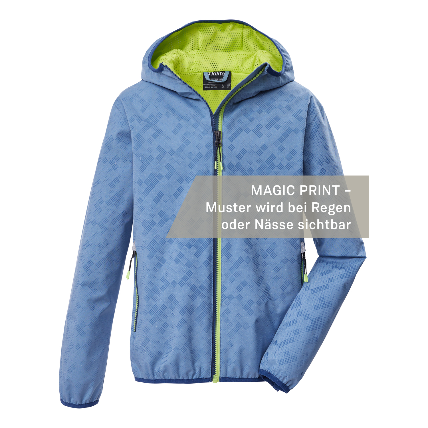 Kinder killtec Blau KOS 145 BYS JCKT Funktionsjacke