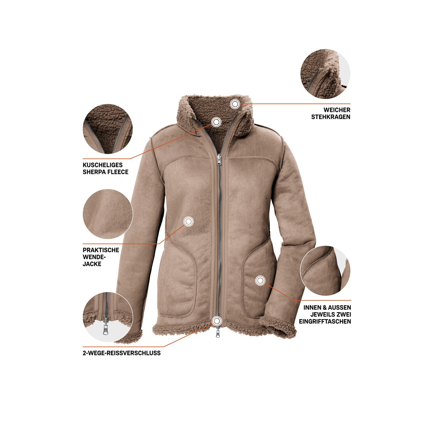Damen G.I.G.A. DX by killtec Weiß GW 62 WMN JCKT 00108 50 Unterjacke