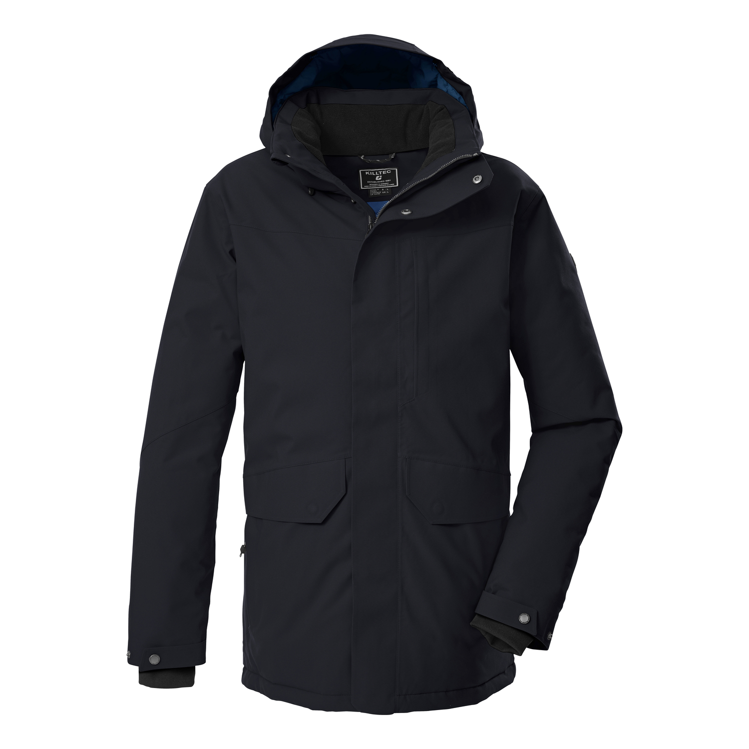 Herren killtec Schwarz KOW 85 MN PRK Mantel