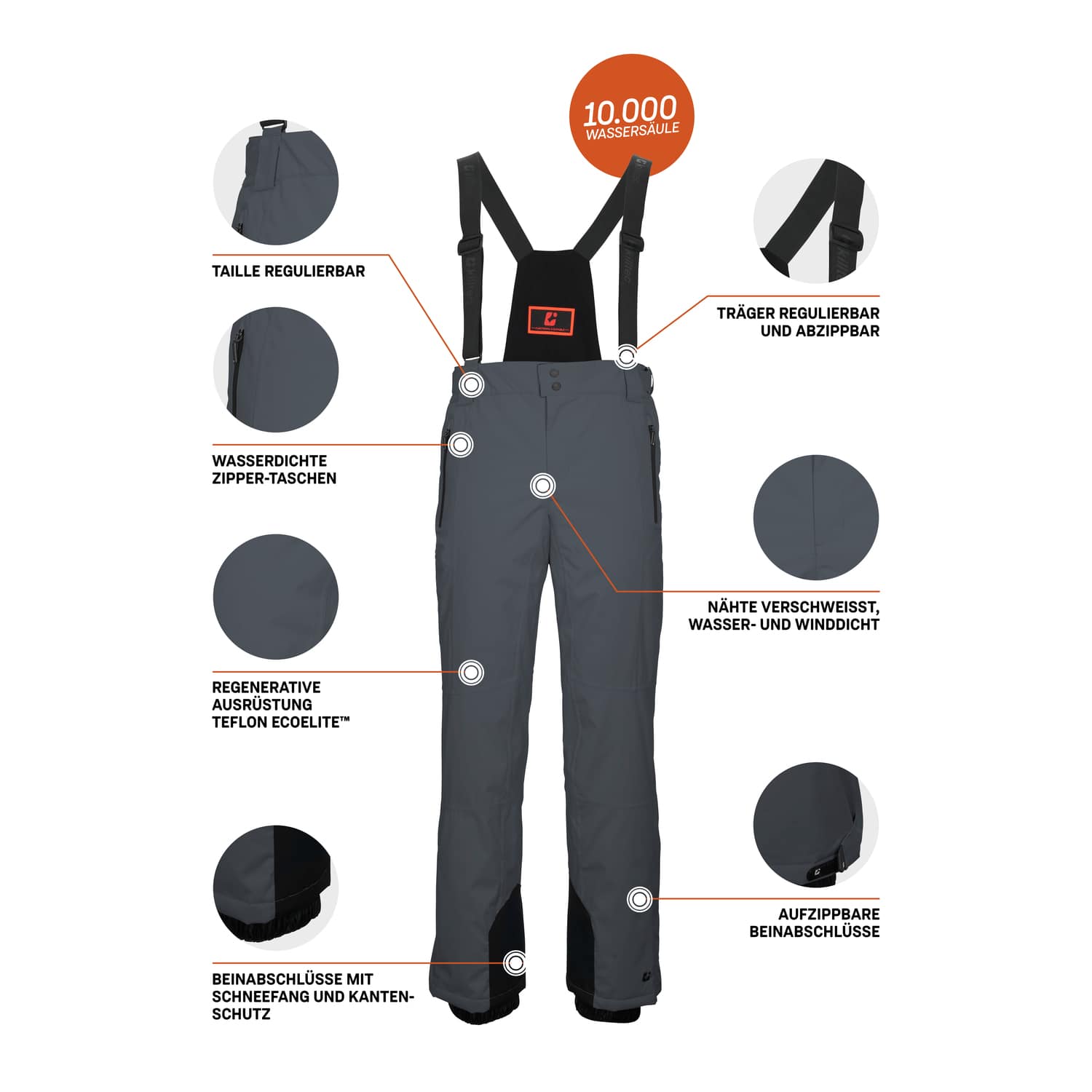 Herren killtec Grau