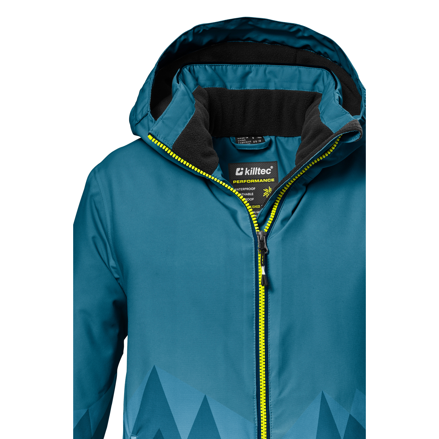 Kinder killtec Blau KSW 383 BYS SKI JCKT 00820 176 Funktionsjacke