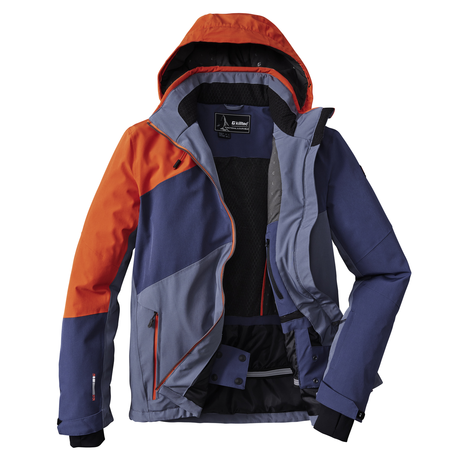 Herren killtec Grau KSW 32 MN SKI JCKT 00237 4XL Funktionsjacke