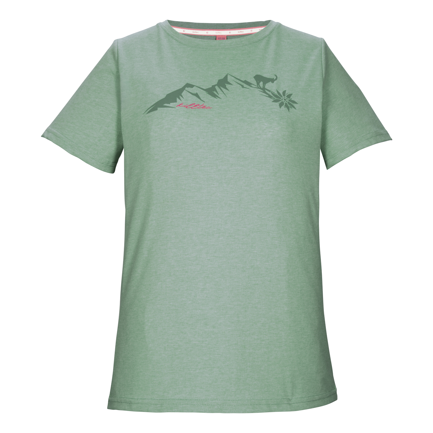 Damen killtec Grün KOS 194 WMN TSHRT 00771 46 Shirt