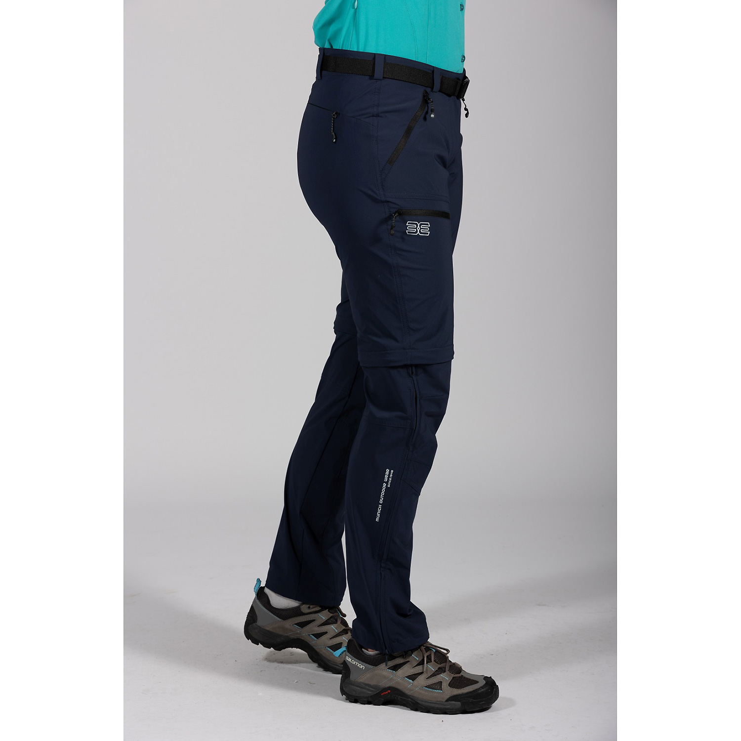 Damen Maul Sport Marine Oakville Ultra - T-Zip-off Hos Hose