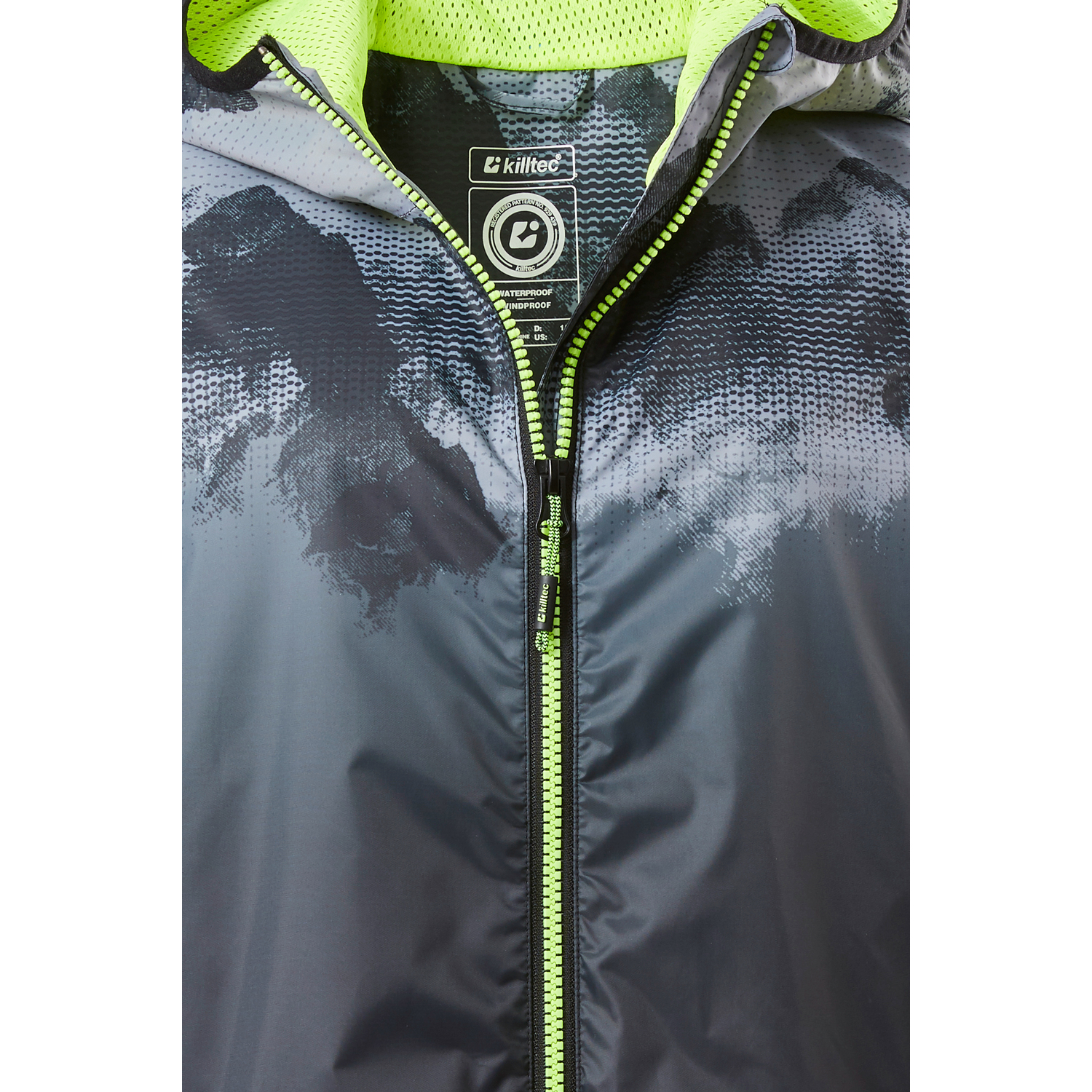 Jungen Kinder killtec Schwarz Lyse BYS JCKT B 00200 176 Regenjacke
