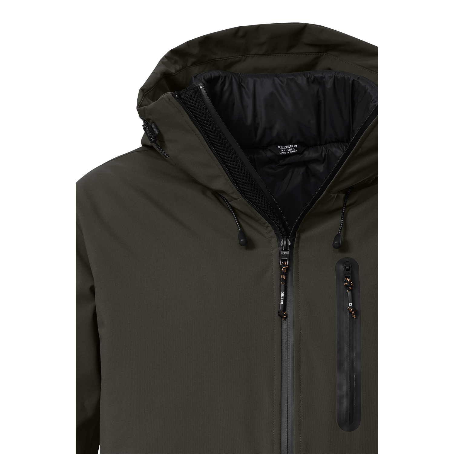 Herren killtec Dunkeloliv KOW 95 MN JCKT Doppeljacke