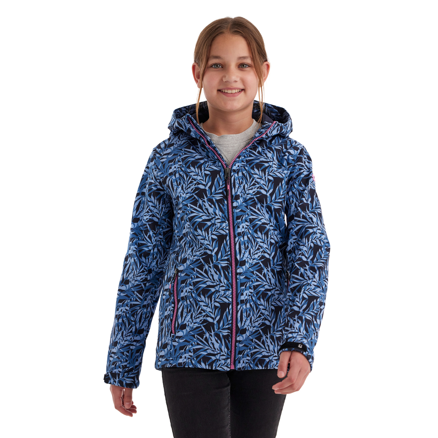 Mädchen Kinder killtec Blau Print Funktionsjacke