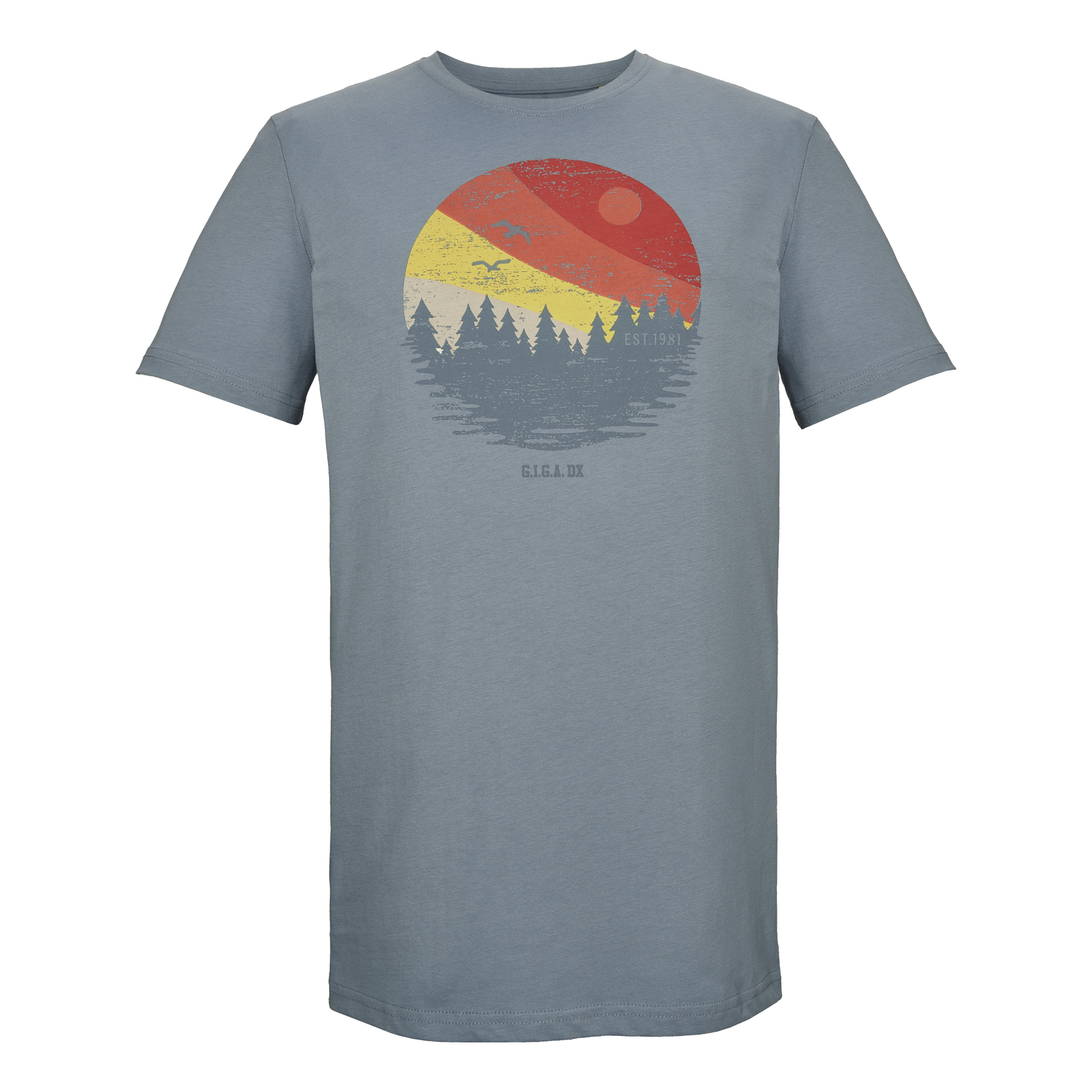 Herren G.I.G.A. DX by killtec Blau GS 48 MN TSHRT 00845 4XL Shirt