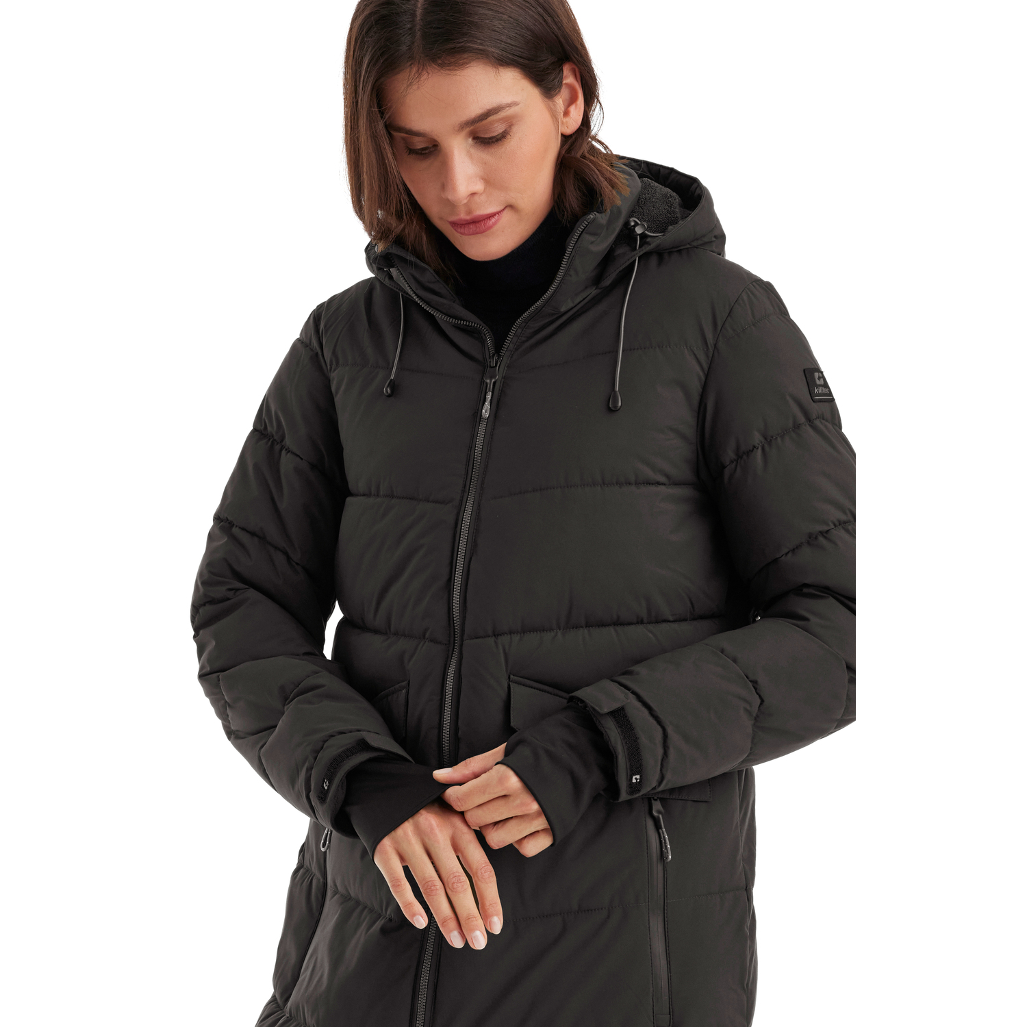 Damen killtec Schwarz KOW 62 WMN QLTD CT 00200 44 Mantel