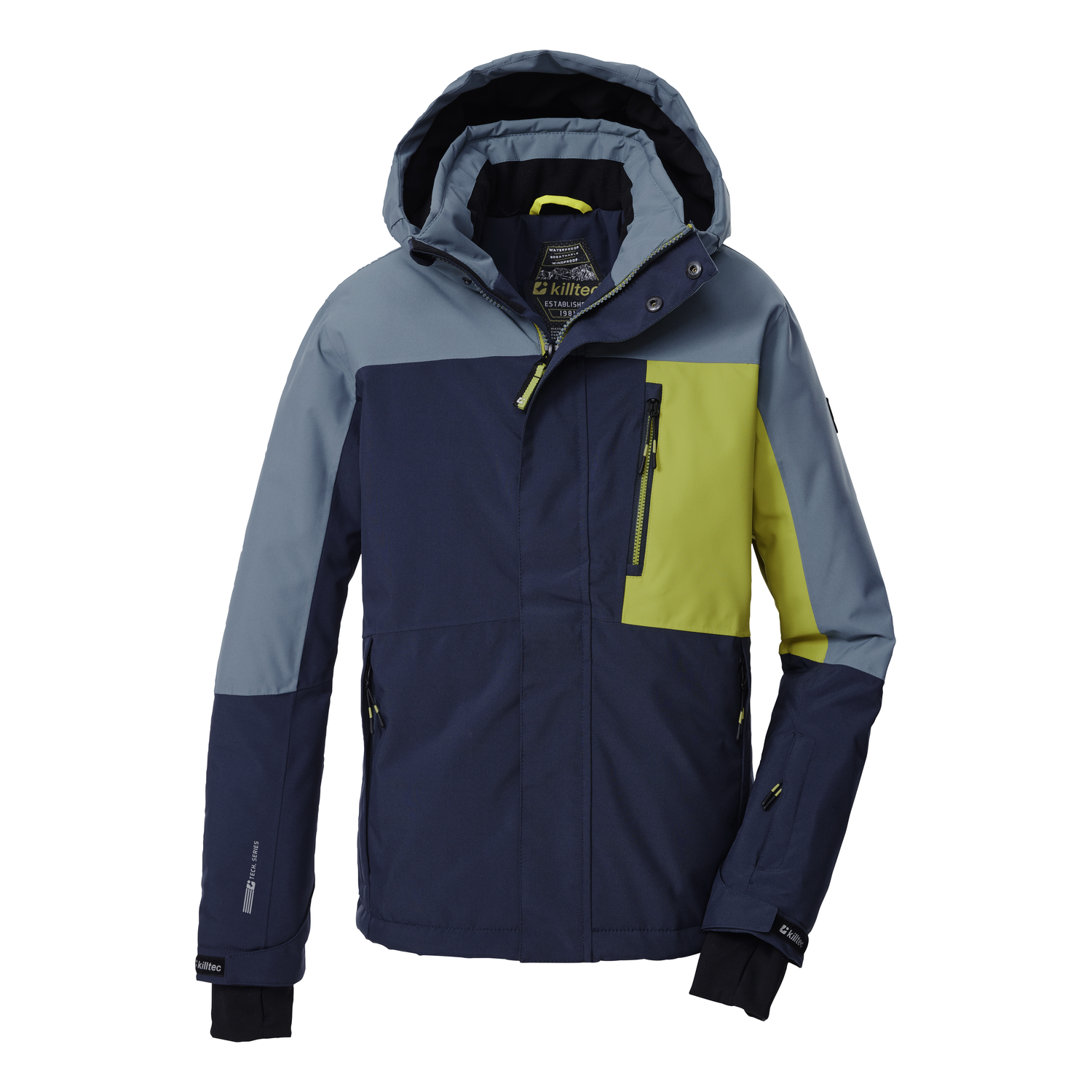 Kinder killtec Blau KSW 200 BYS SKI JCKT 00830 176 Funktionsjacke