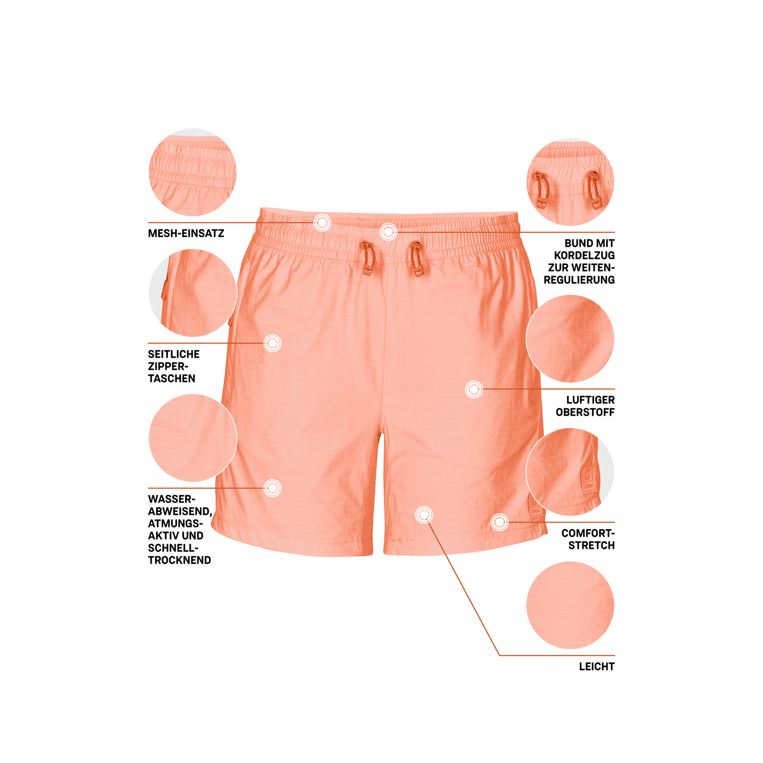 Damen killtec Orange