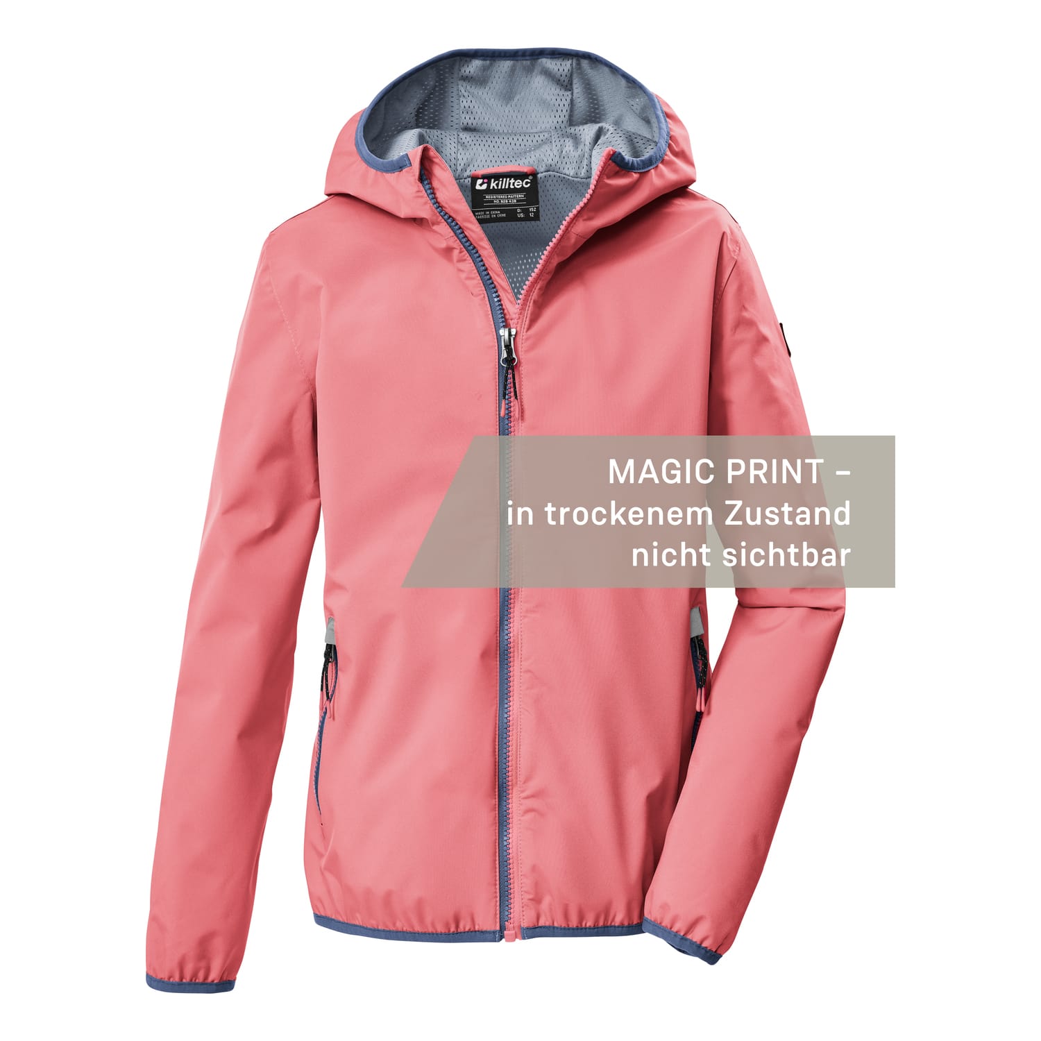 Kinder killtec Pink KOS 156 GRLS JCKT Funktionsjacke