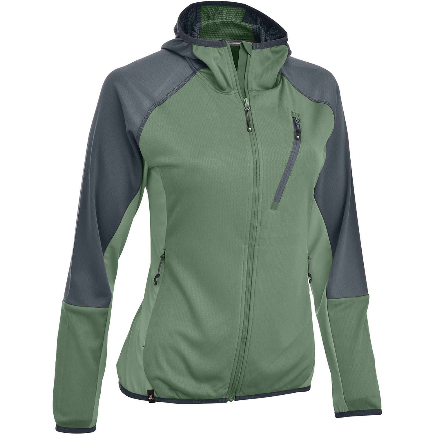 Damen Maul Sport Grün Riedlerspitz XT - leichte Flee 1610 46 Unterjacke