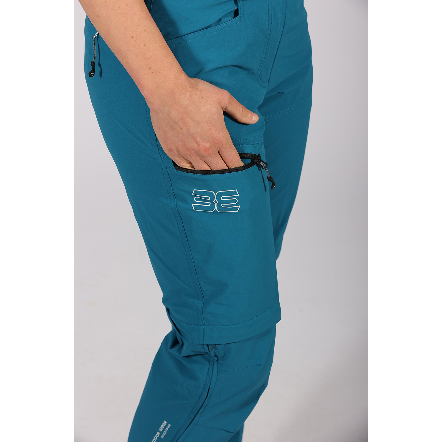 Damen Maul Sport Petrol Simssee - Hybrid Capri elast. 0101 36 Caprihose