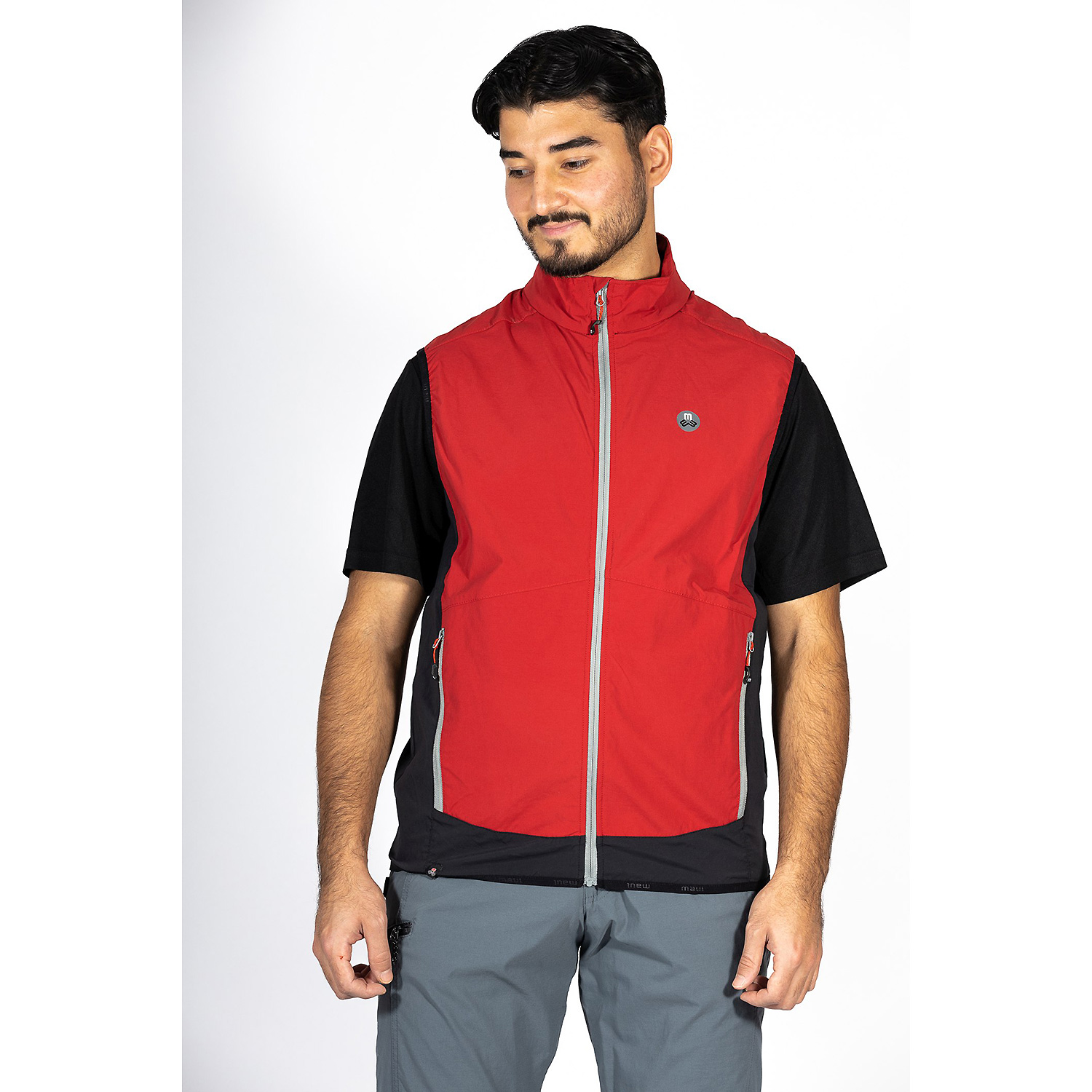 Herren Maul Sport Fire Red Rossberg XT-Weste elastic 9393 58 Weste