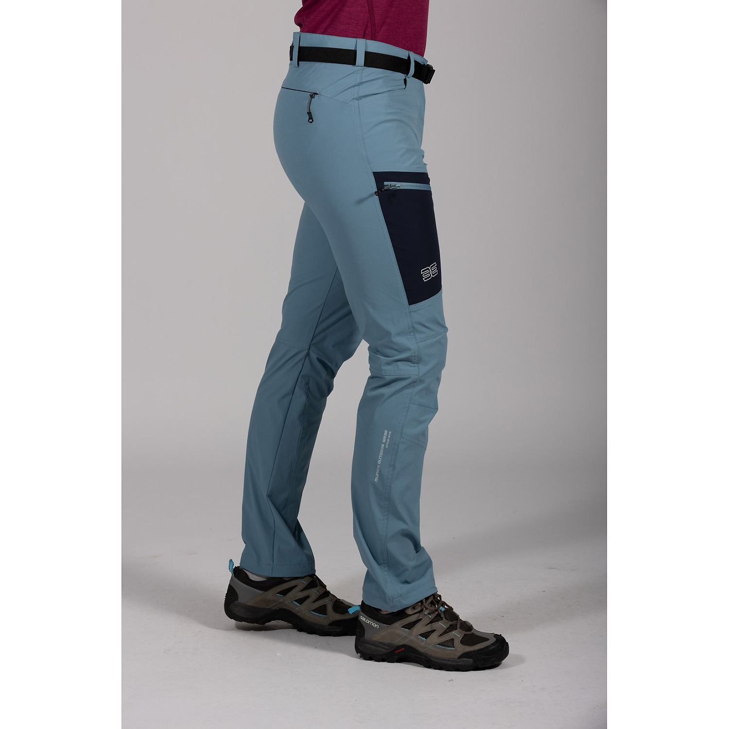 Damen Maul Sport Blau Astoria 3XT - lange Hose elast 7972 42 Hose