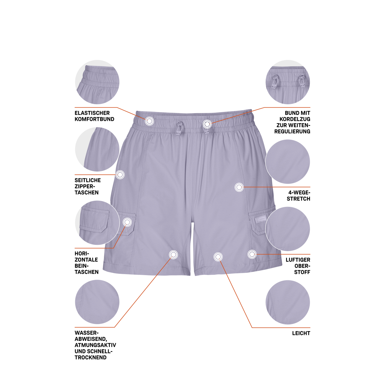 Damen killtec Violett