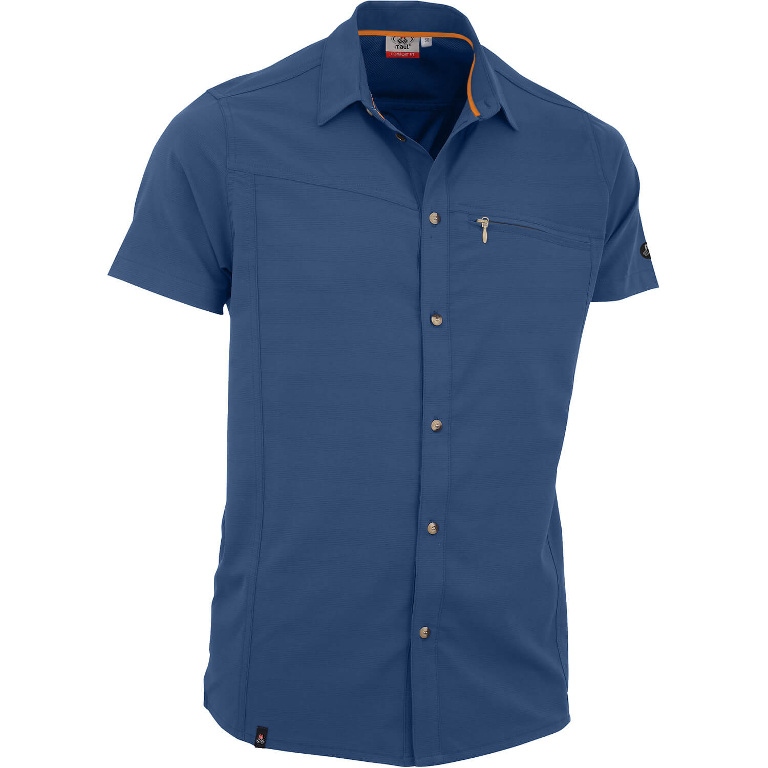 Herren Maul Sport Marine Lechnerkopf 1/2-1/2 Hemd elast 73 54 Hemd