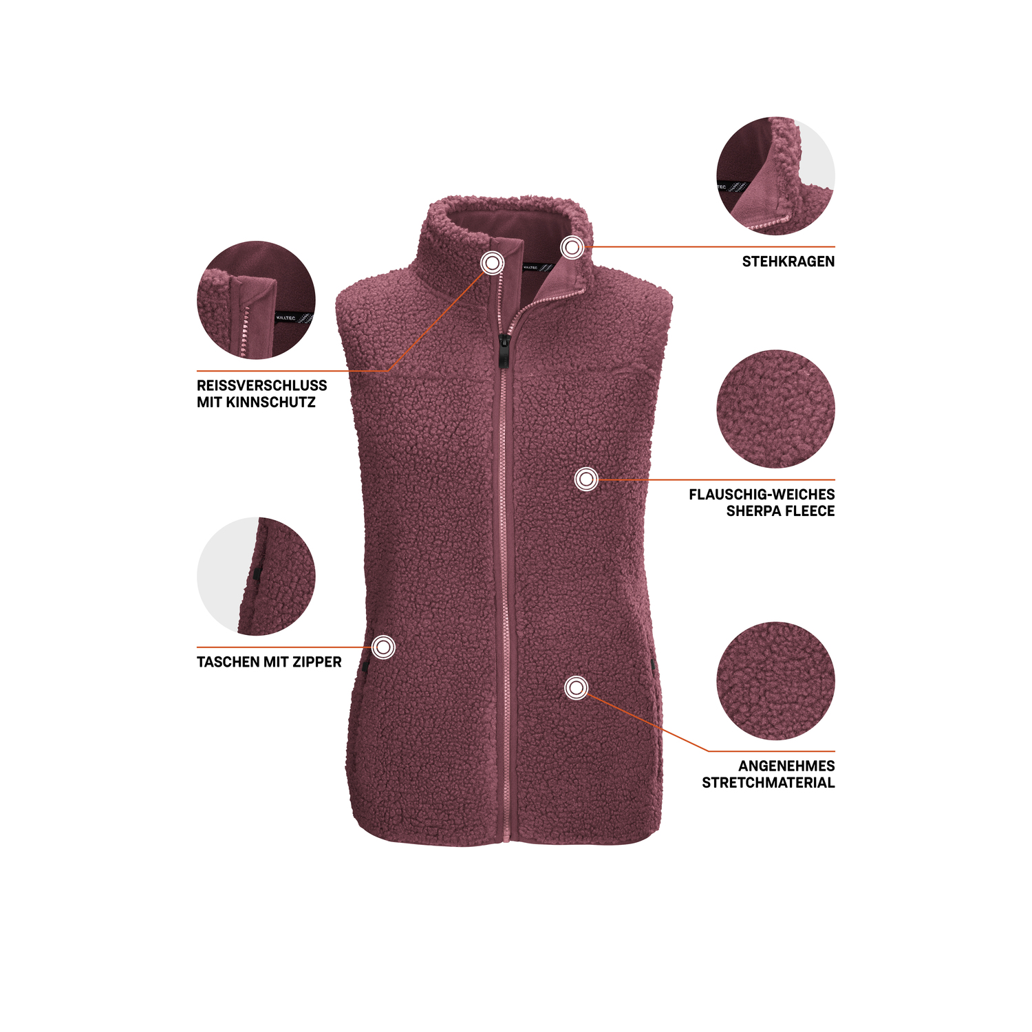 Damen killtec Violett