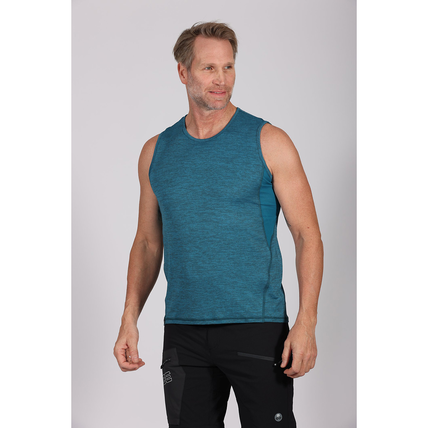Herren Maul Sport Blau Veniv 3XT- langarm 1/1 Hemd el 80 48 Hemd