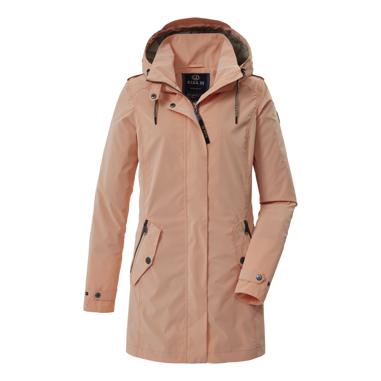 Damen G.I.G.A. DX by killtec Orange GS 94 WMN PRK Mantel