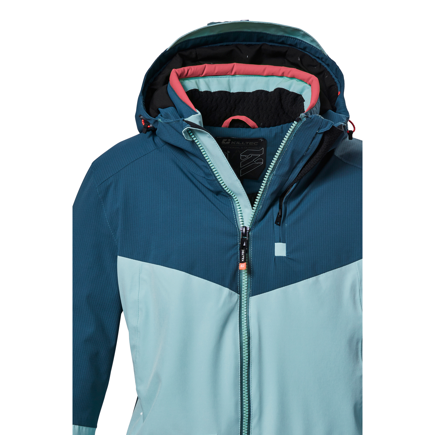 Damen killtec Kristallblau KSW 40 WMN SKI JCKT 00525 46 Funktionsjacke