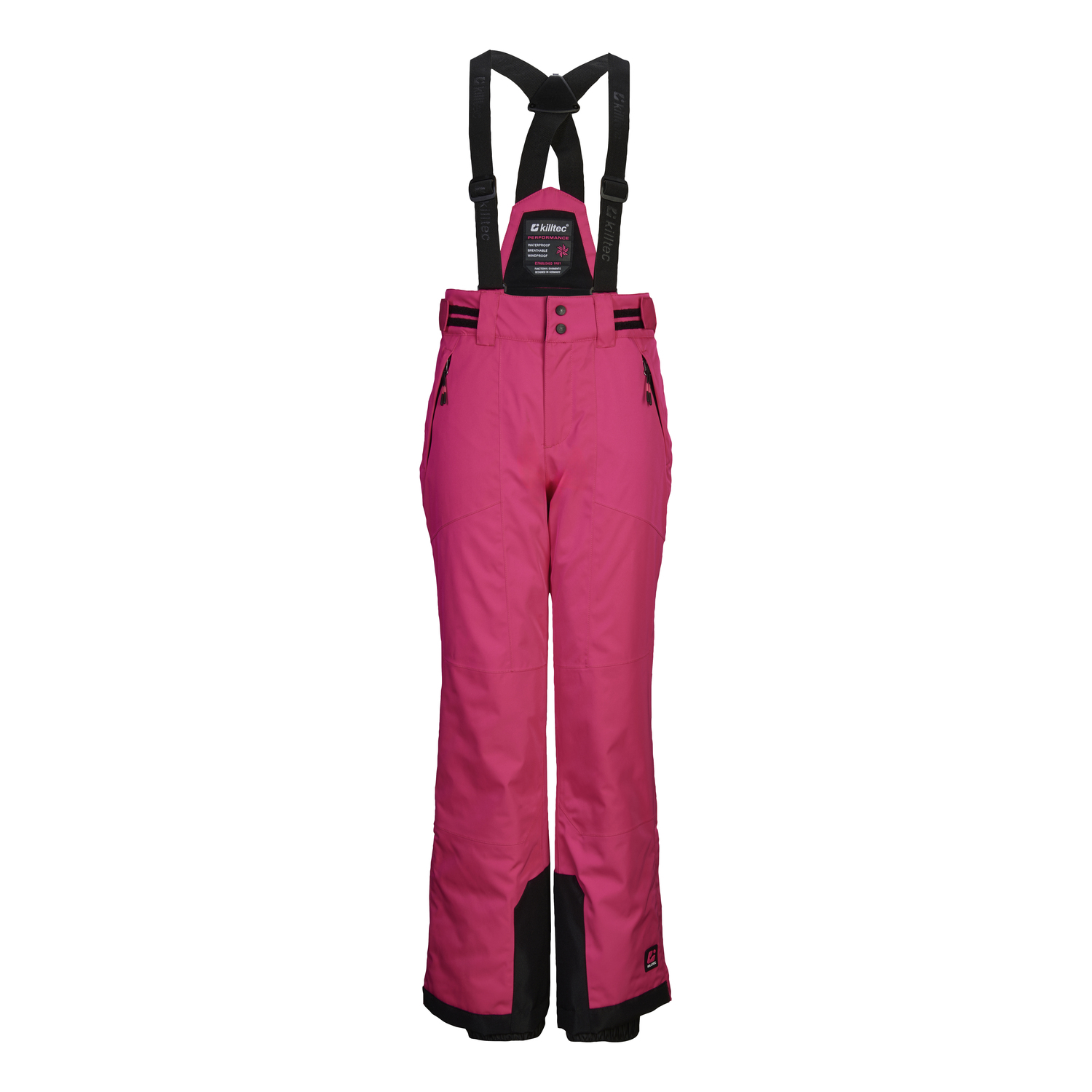 Kinder killtec Pink KSW 198 GRLS SKI PNTS 00417 176 Latzhose