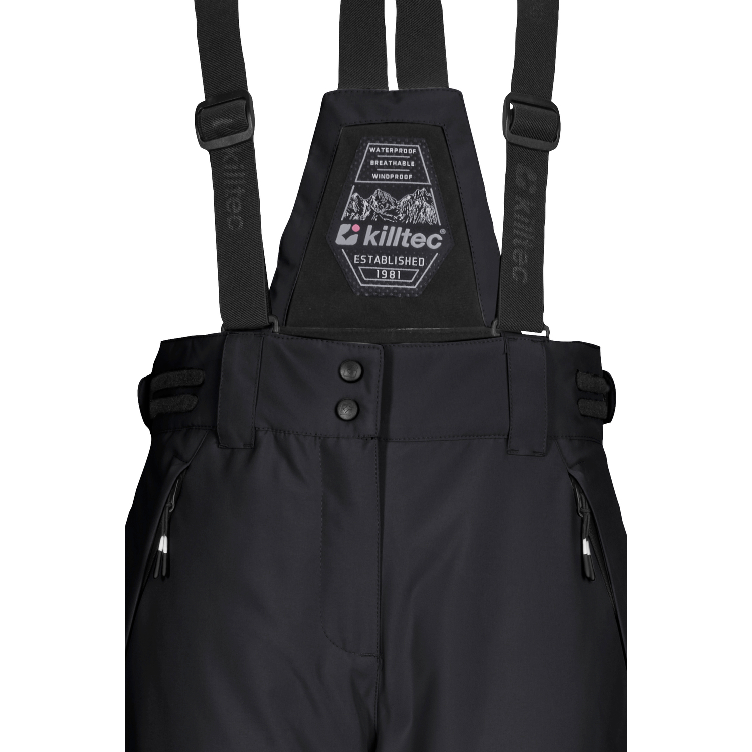 Kinder killtec Schwarz KSW 213 GRLS SKI PNTS 00200 176 Latzhose