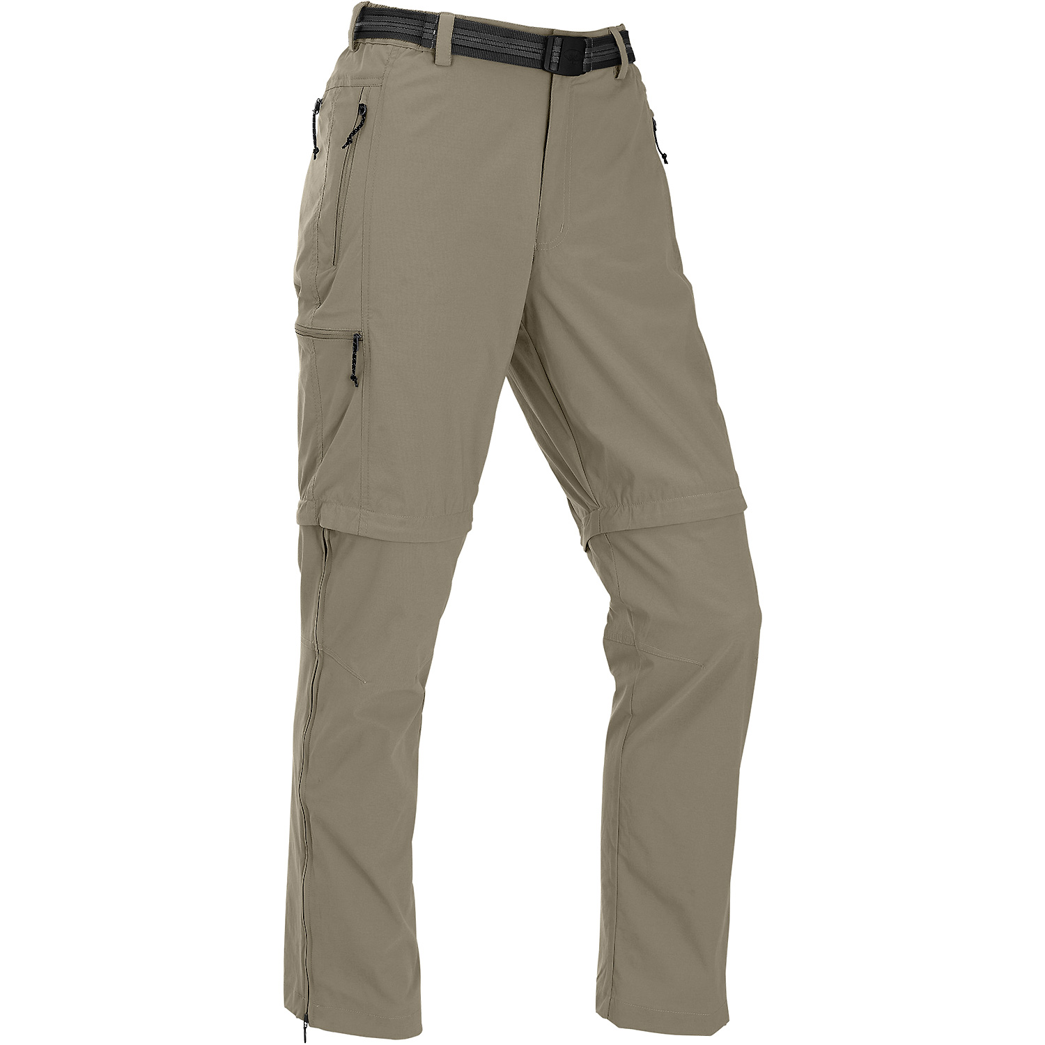 Herren Maul Sport Beige Quebec XT - T-Zipp off Hose el 50 50 Hose