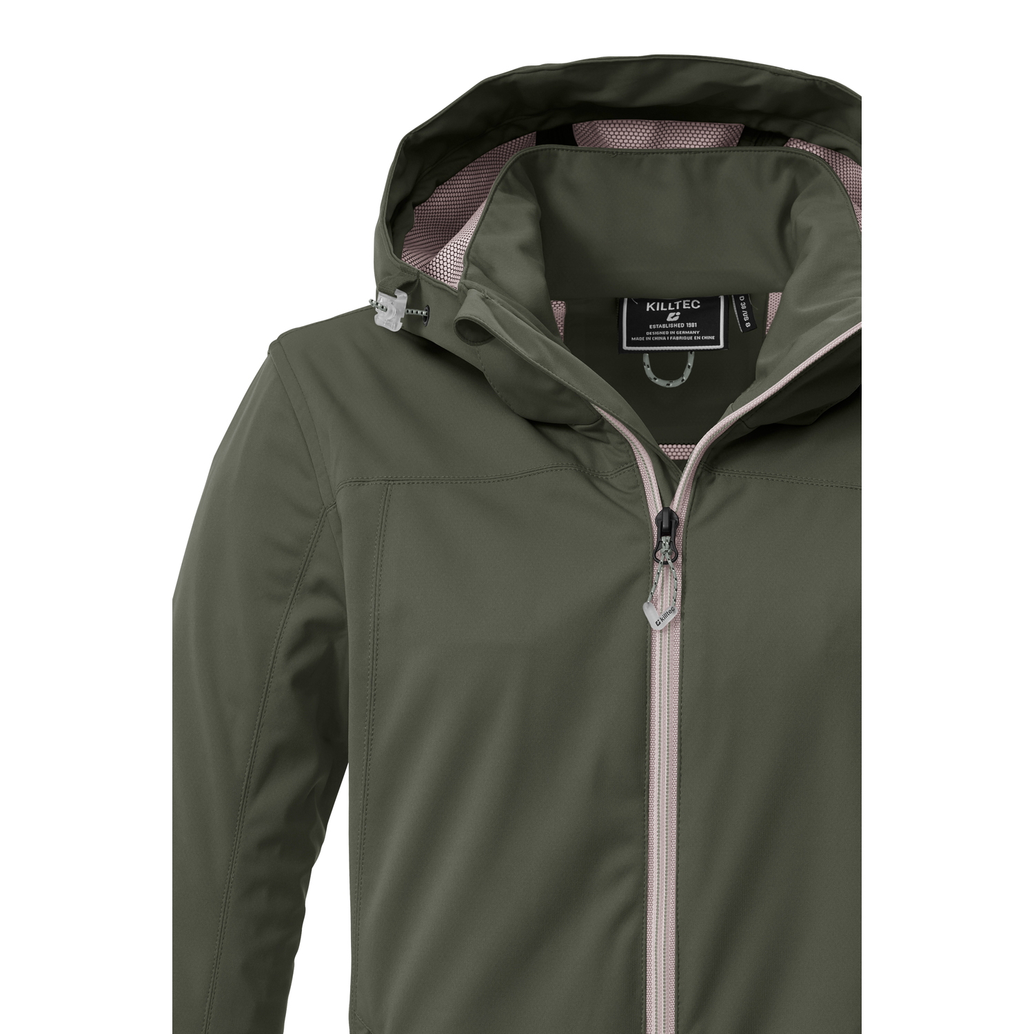 Damen killtec Grün KOS 69 WMN SFTSHLL JCKT 00760 50 Funktionsjacke
