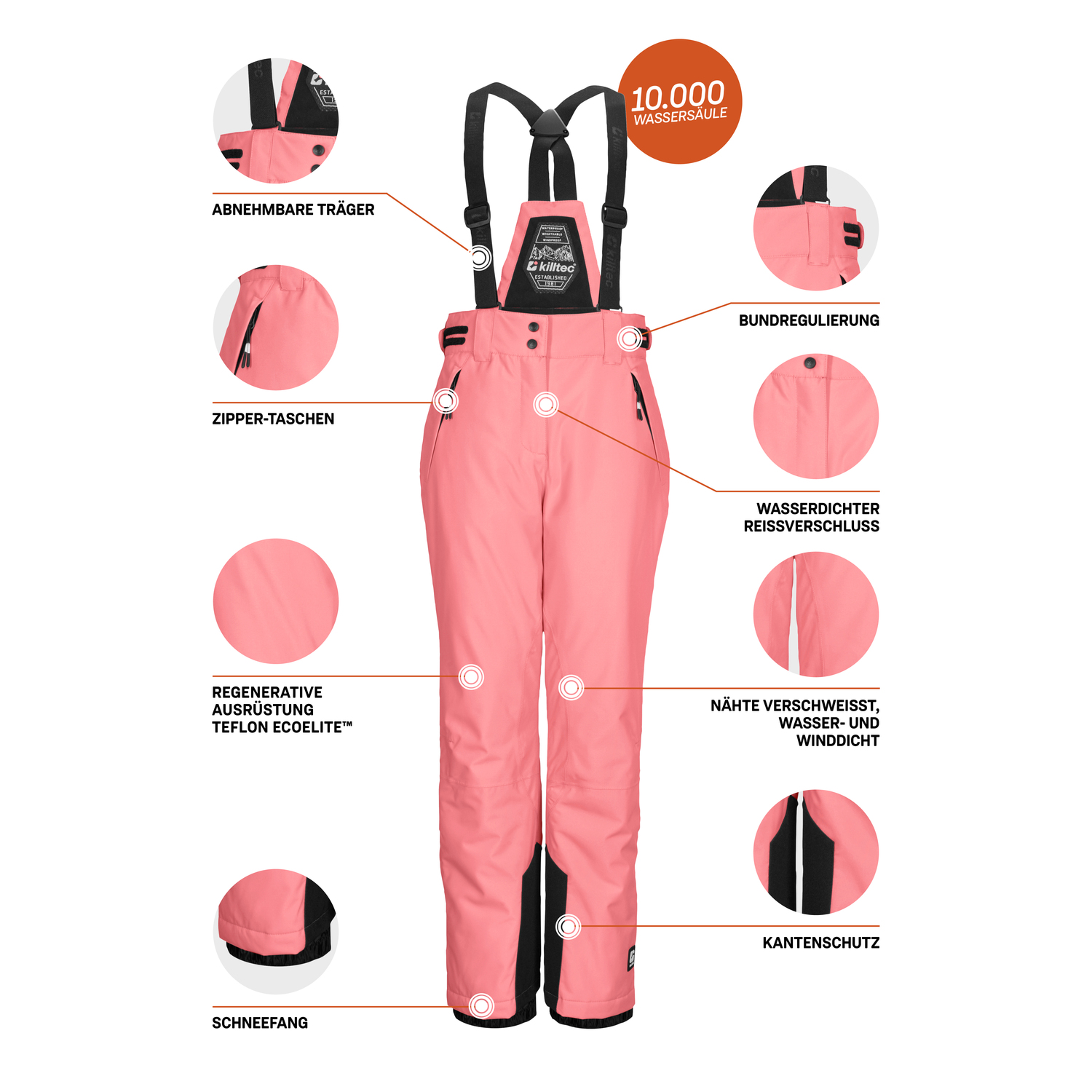 Kinder killtec Pink