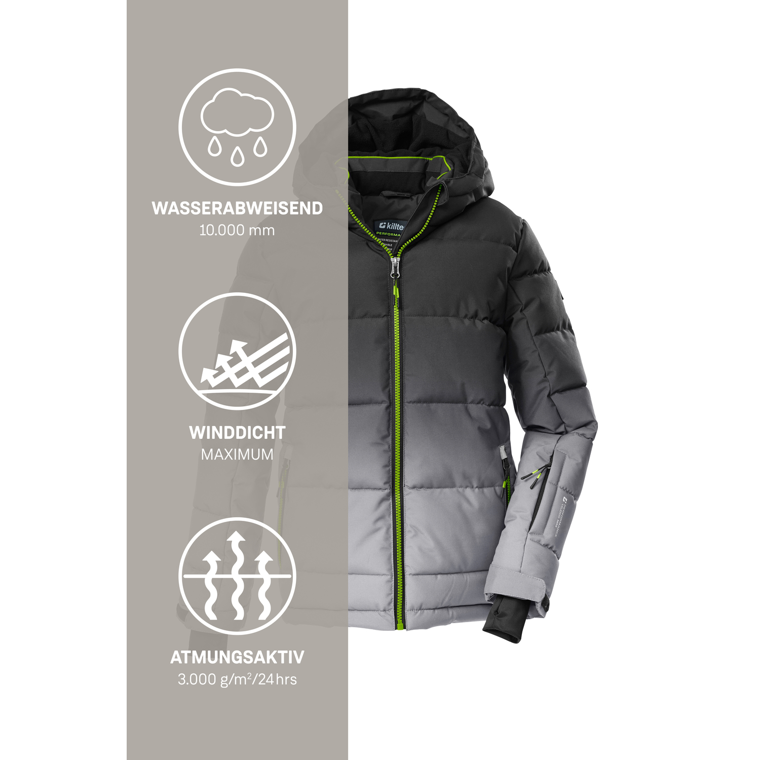 Jungen Kinder killtec Grau