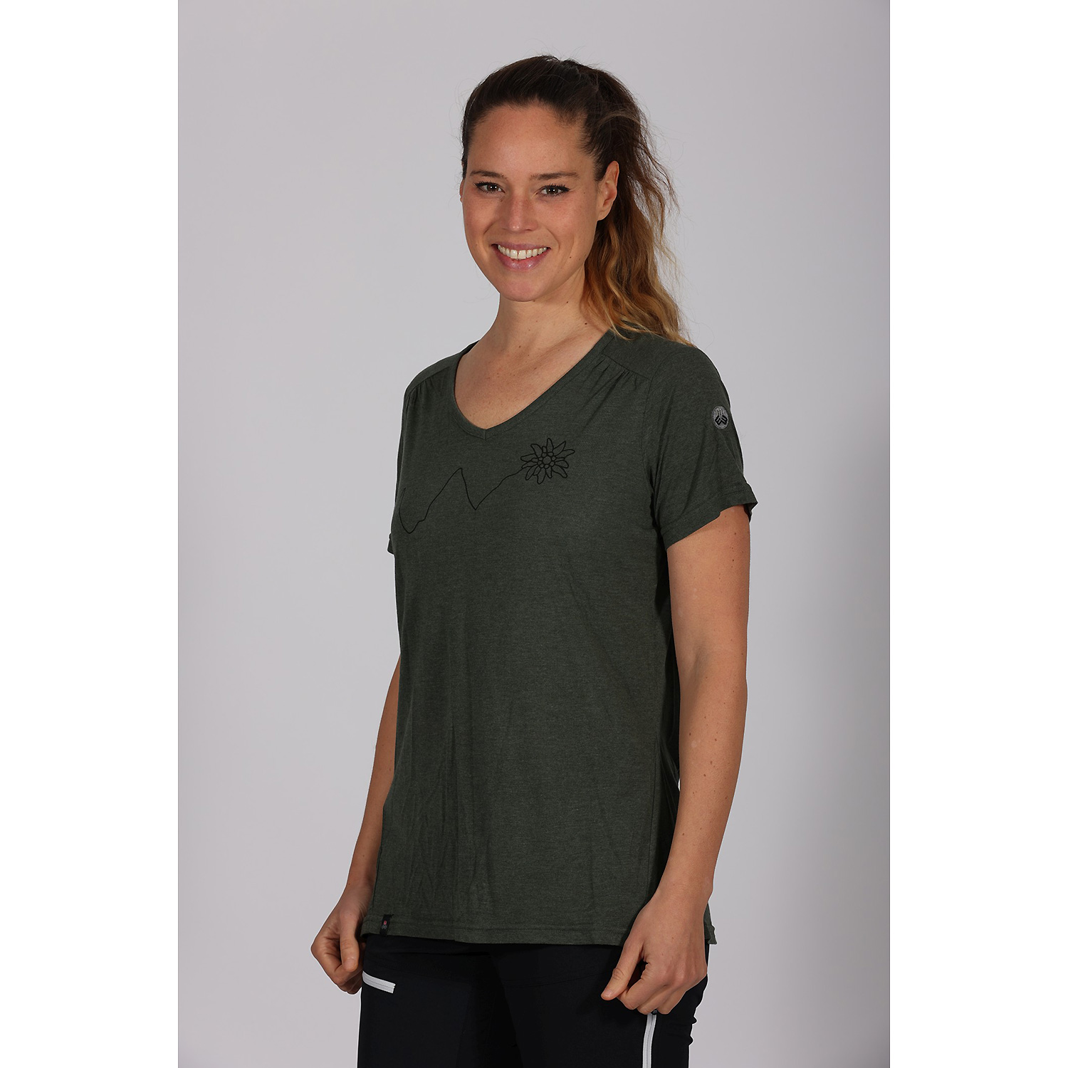 Damen Maul Sport Tannengrün