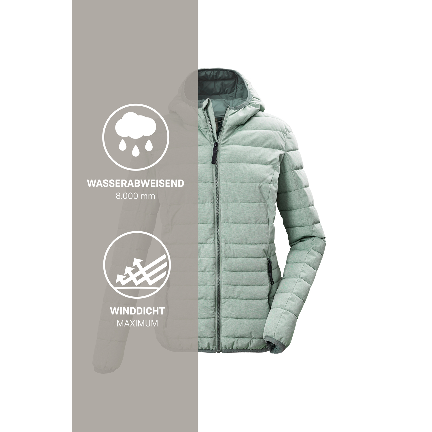 Damen G.I.G.A. DX by killtec Grün GW 49 WMN QLTD JCKT 00698 50 Funktionsjacke