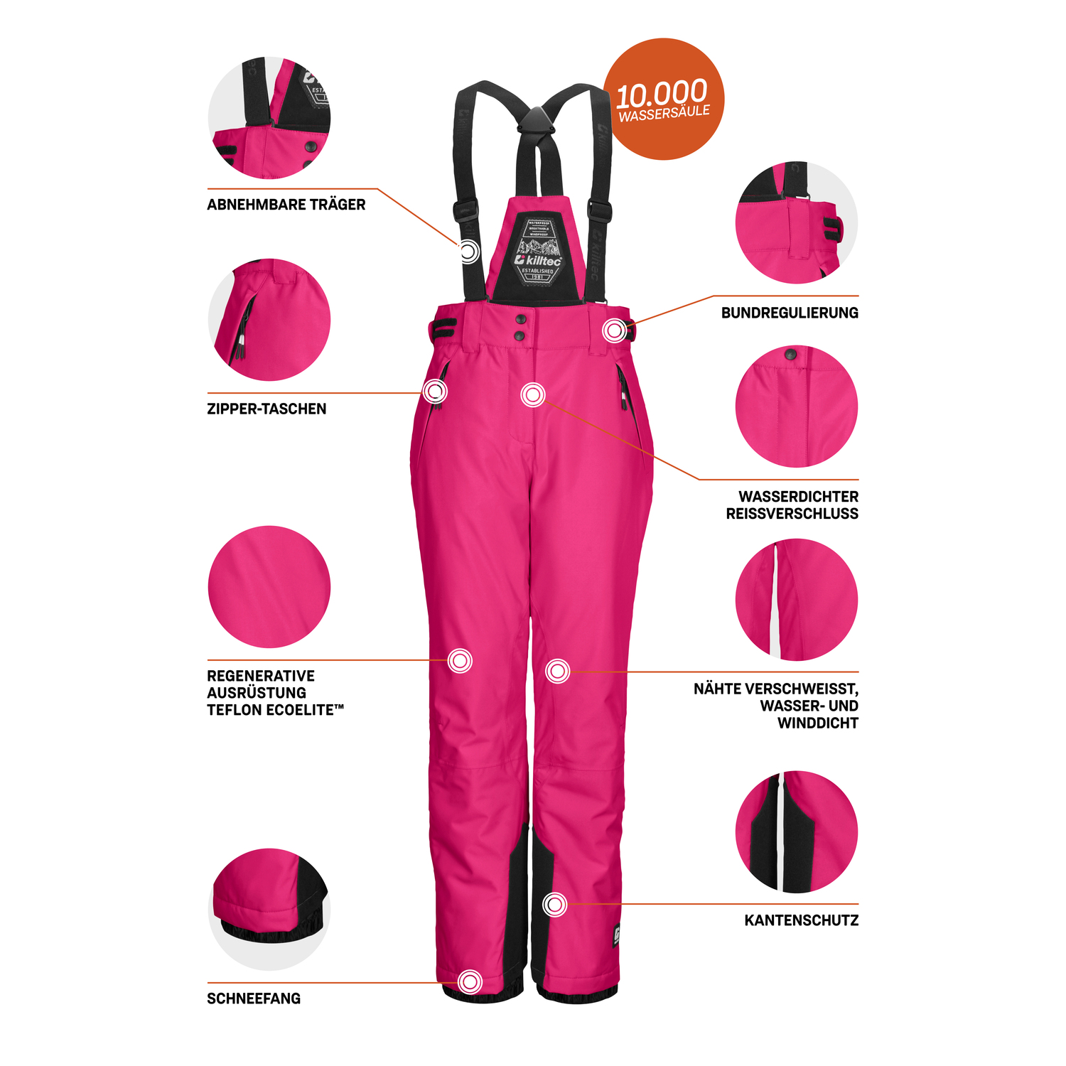 Kinder killtec Pink