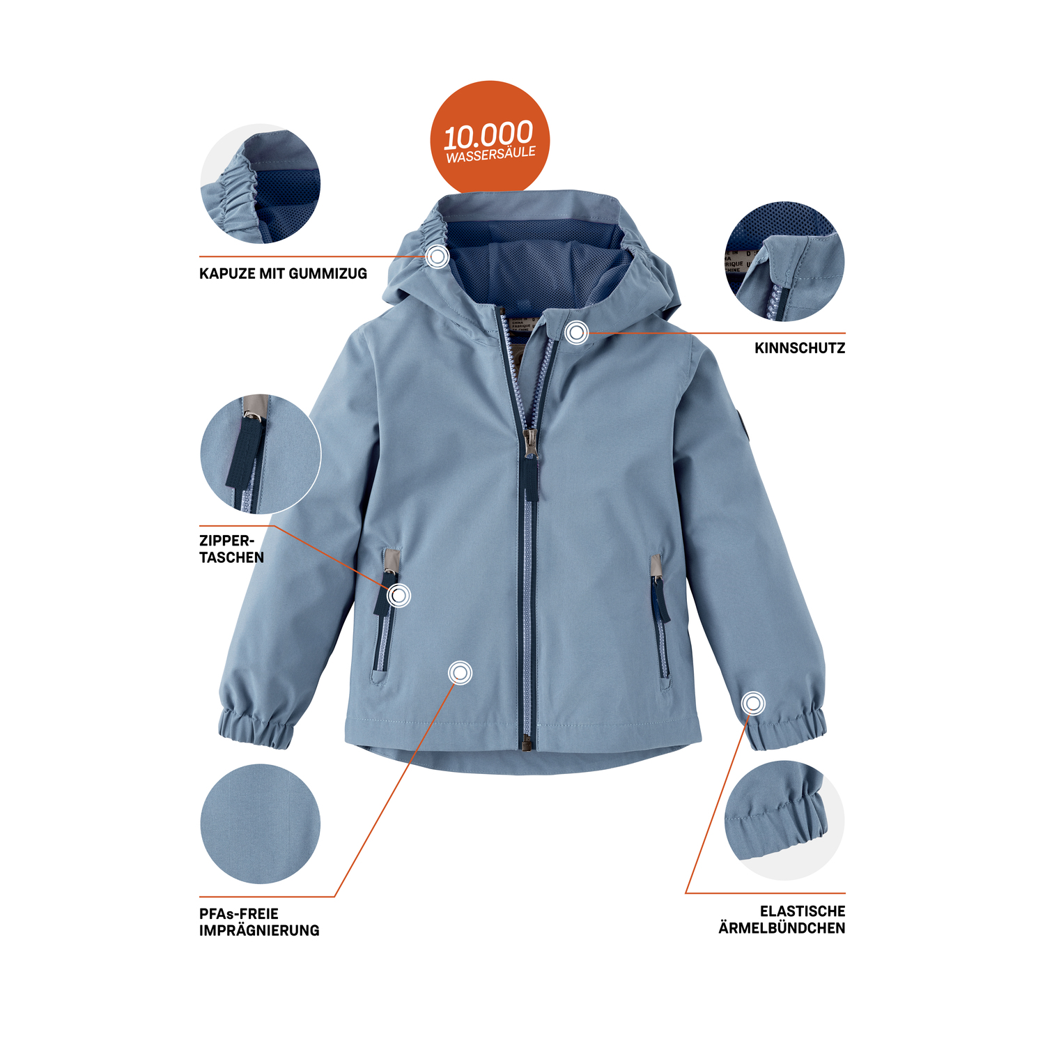 Minis first instinct by killtec Blau FIOS 10 MNS JCKT