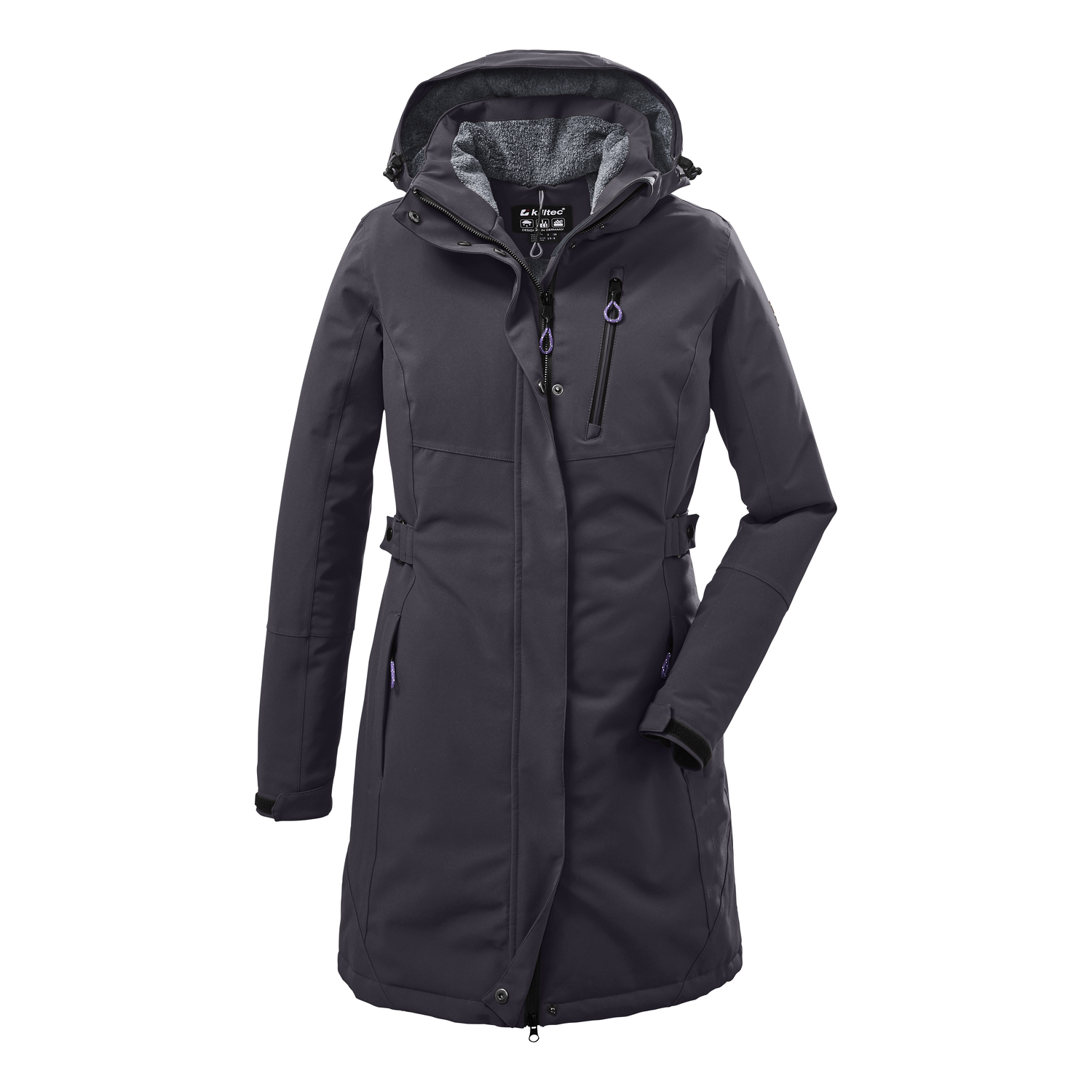 Damen killtec Silber KOW 165 WMN PRK 00890 54 Mantel
