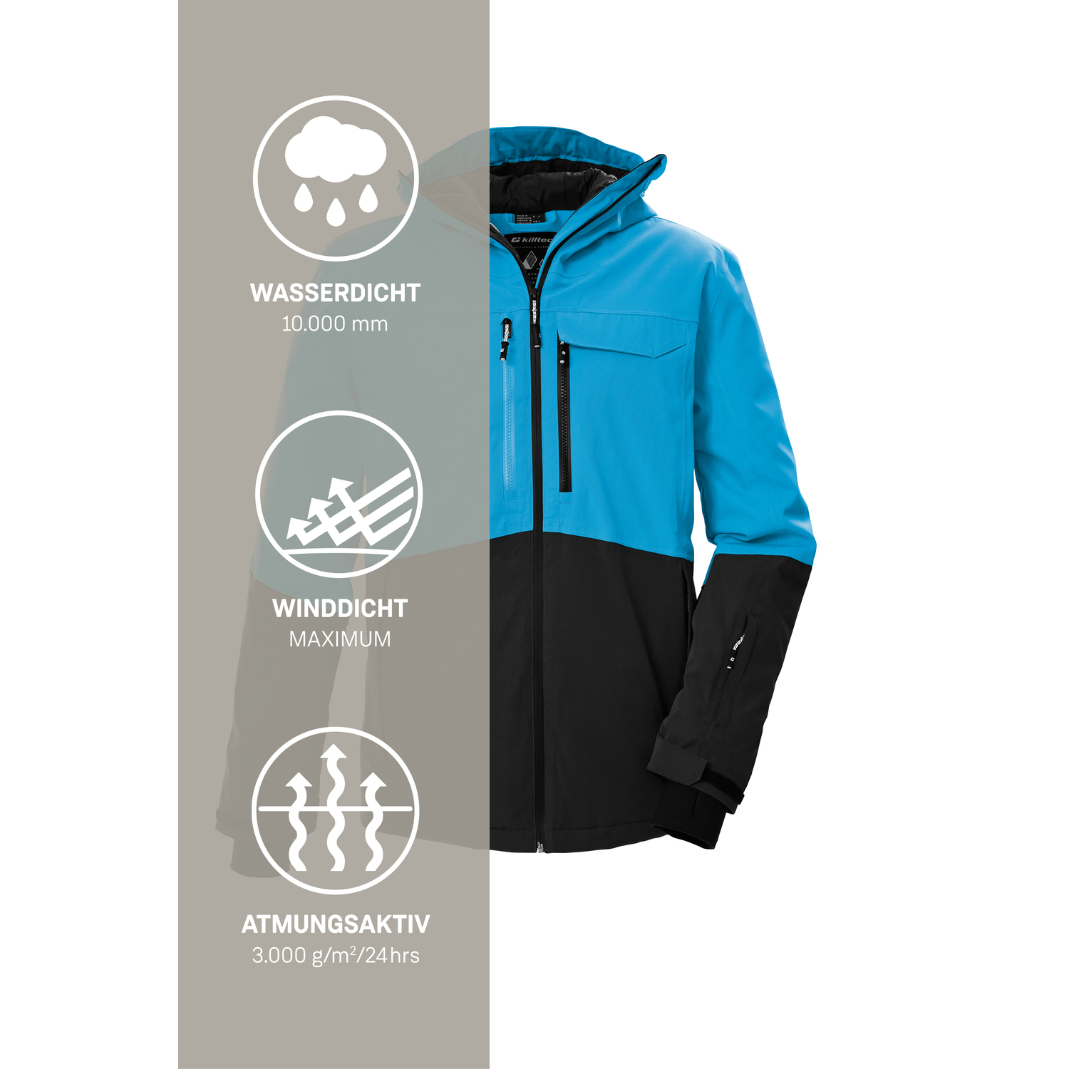 Herren killtec Blau