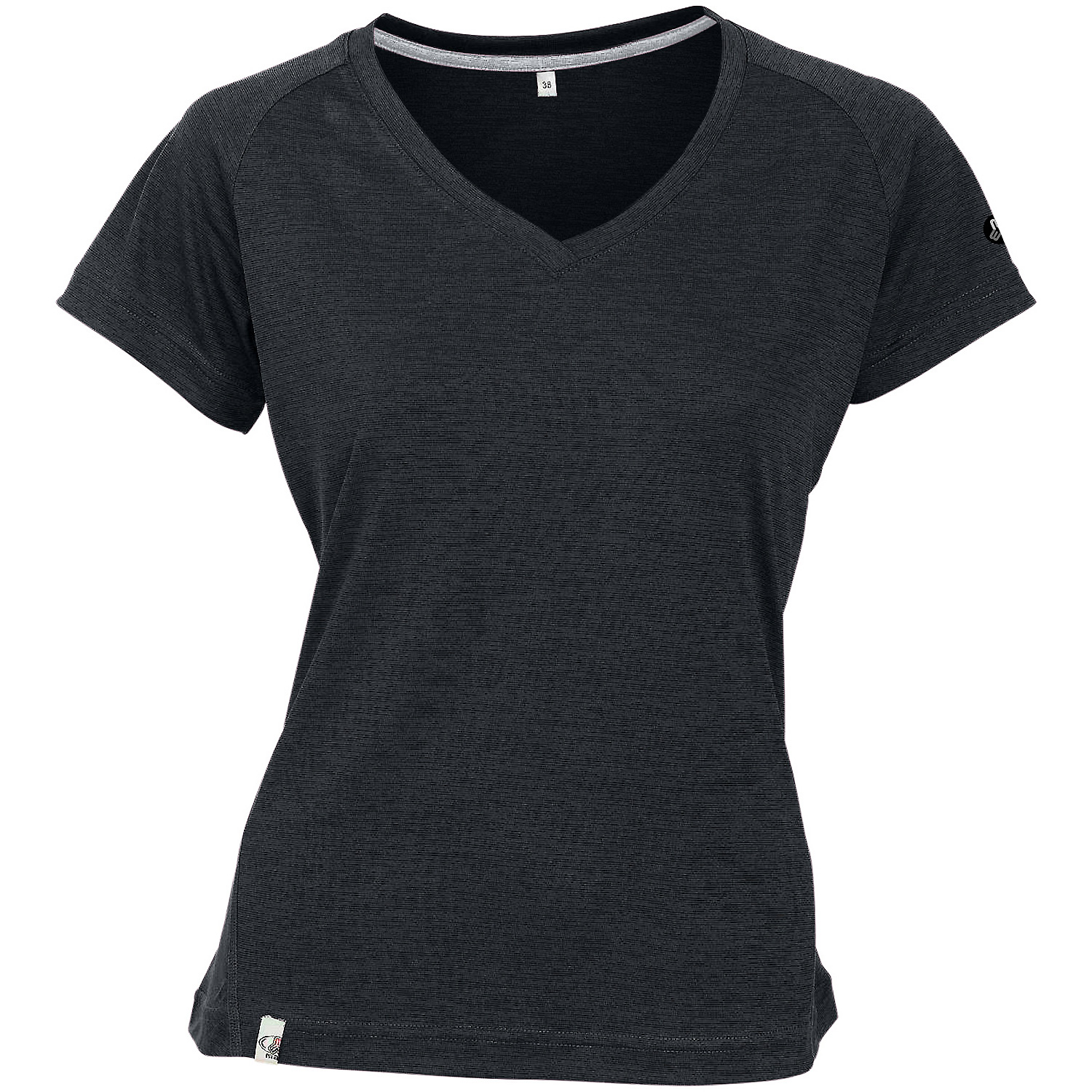 Damen Maul Sport Schwarz Ridnaun fresh - 1/2 T-Shirt+Pr 01 38 Shirt