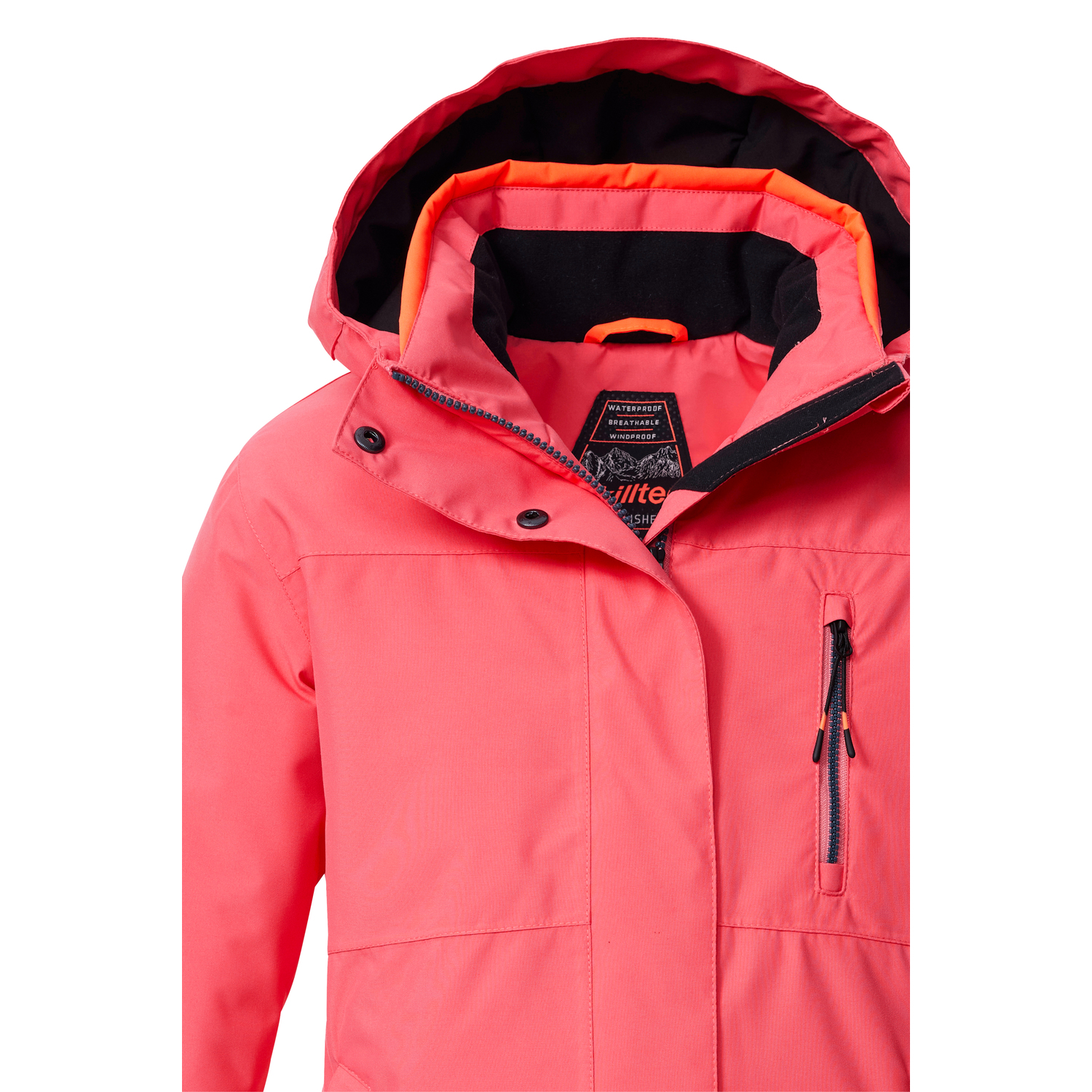 Kinder killtec Pink KSW 205 GRLS SKI JCKT 00551 176 Funktionsjacke