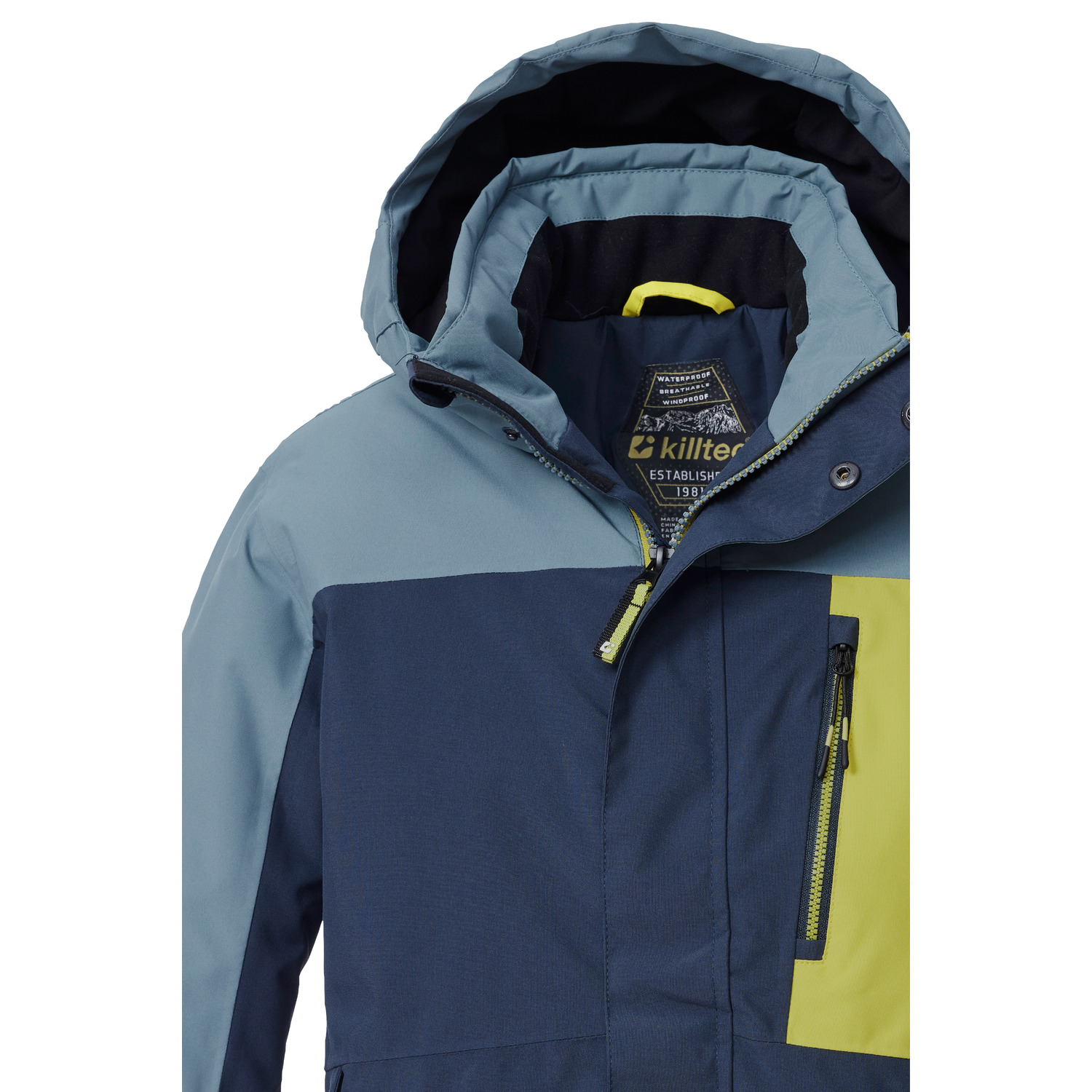 Kinder killtec Blau KSW 200 BYS SKI JCKT 00830 176 Funktionsjacke