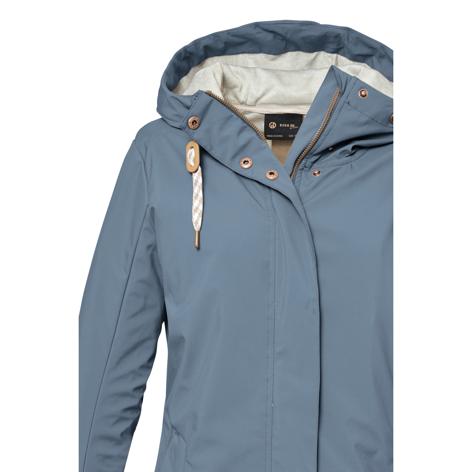 Damen G.I.G.A. DX by killtec Rauchblau GS 16 WMN SFTSHLL PRK 00823 50 Mantel