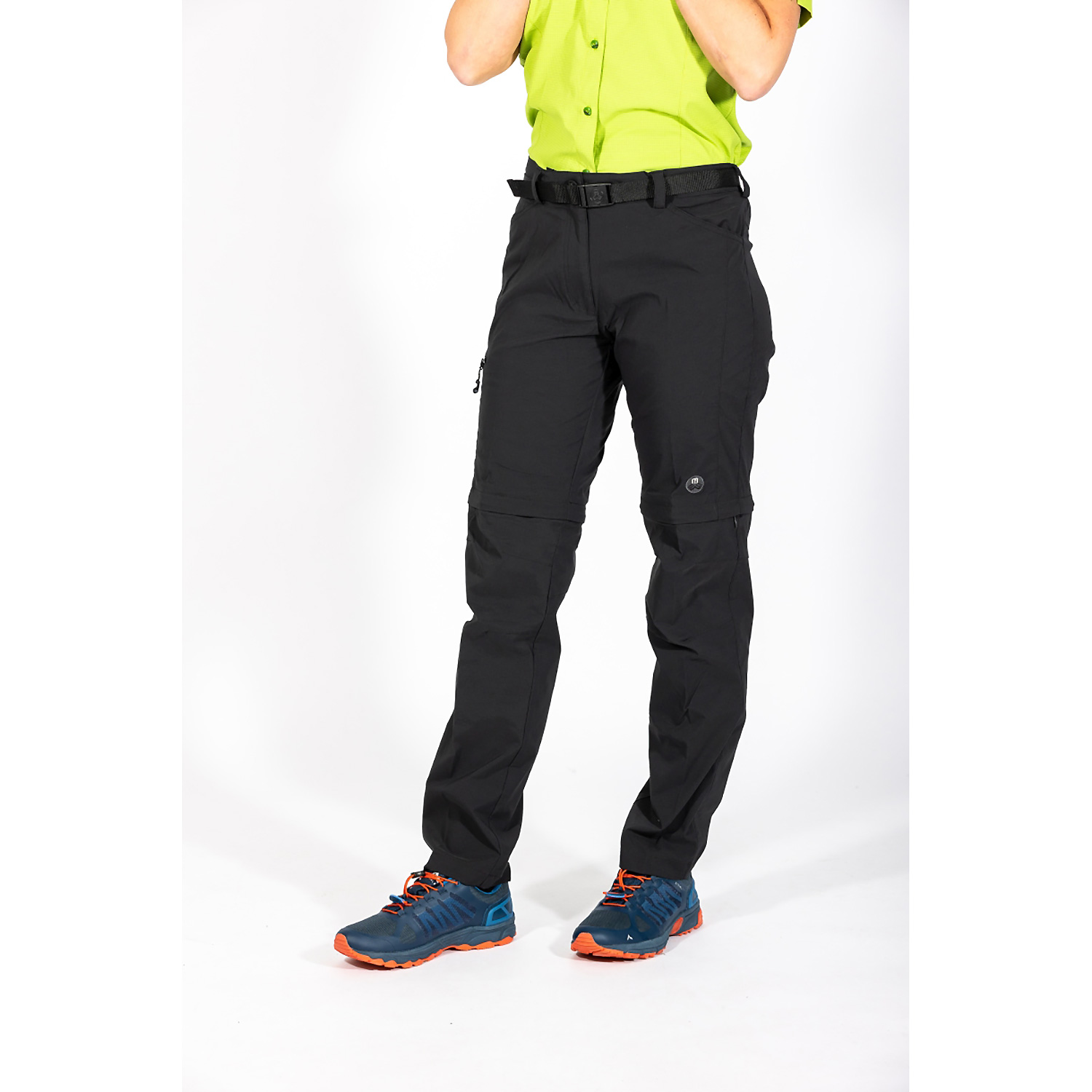 Damen Maul Sport Schwarz Hamilton 2XT - 2 in 1-zipp Hos 72 36 Hose