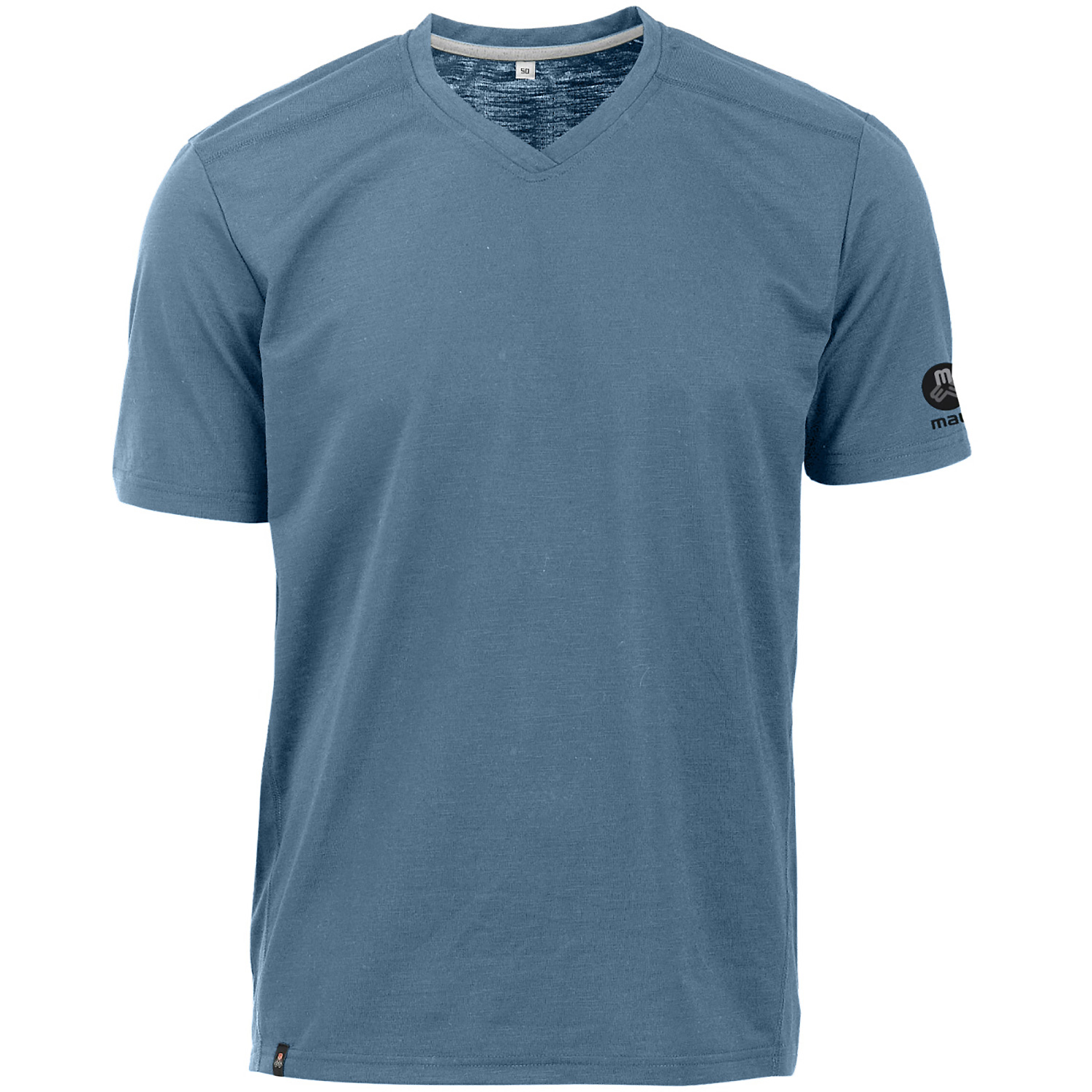 Herren Maul Sport Hellblau Mike fresh - 1/2 T-Shirt 79 66 Shirt