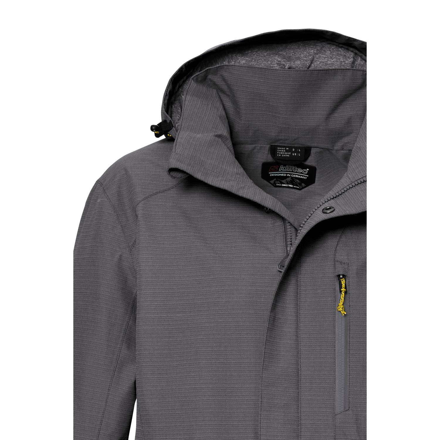 Herren killtec Anthrazit KOS 256 MN JCKT_CARLEB Funktionsjacke