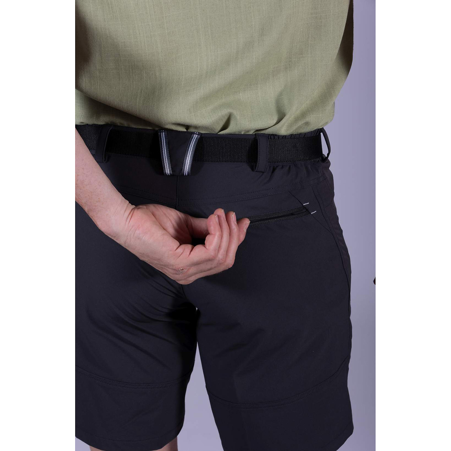 Herren Maul Sport Dunkelgrau Glishorn 2XT - kurze Bermuda b Bermuda