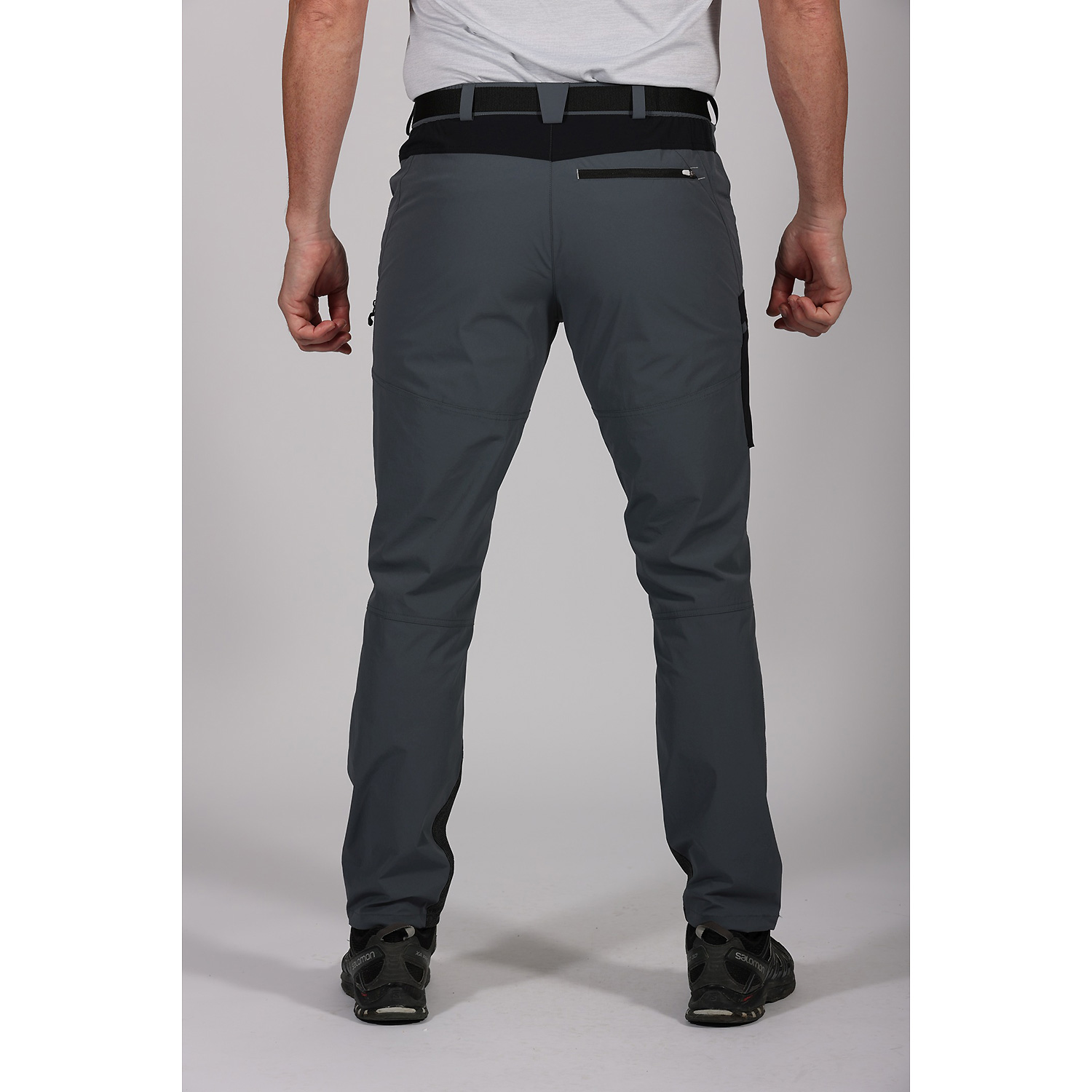 Herren Maul Sport Dunkelgrau Etzel ultra - lange Hose elast 0501 52 Hose