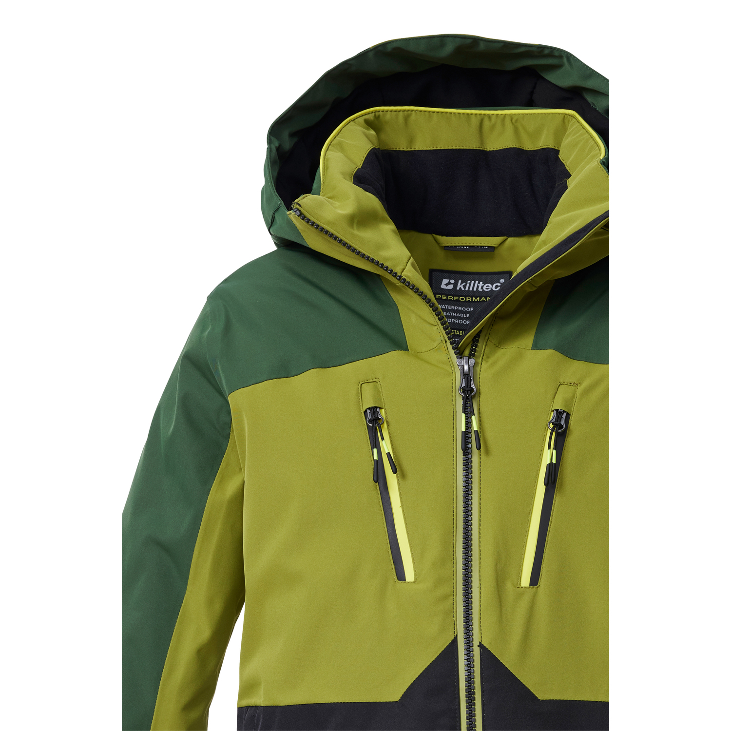 Kinder killtec Schwarz KSW 190 BYS SKI JCKT 00200 176 Funktionsjacke