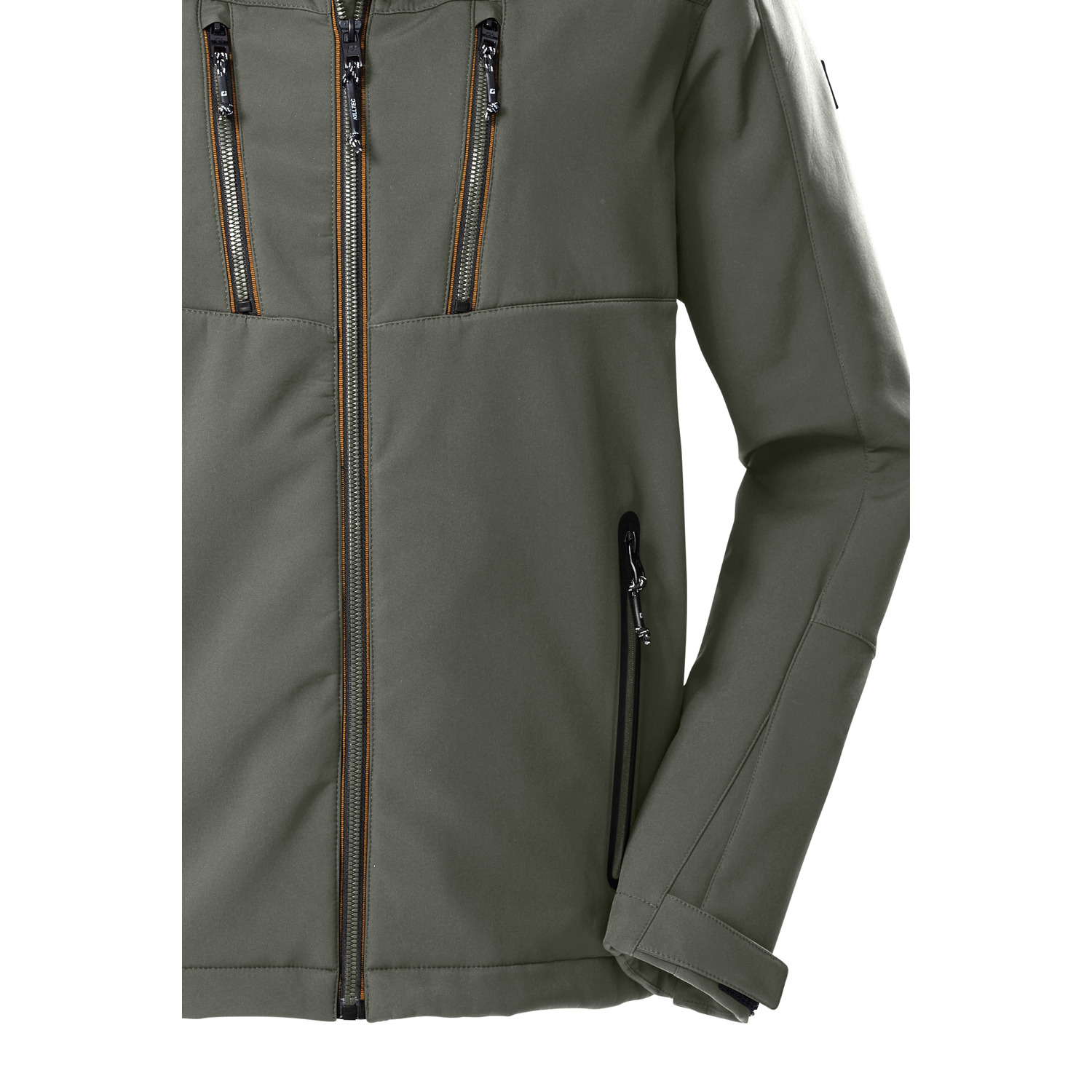 Herren killtec Oliv KOW 79 MN SFTSHLL JCKT 00717 4XL Funktionsjacke