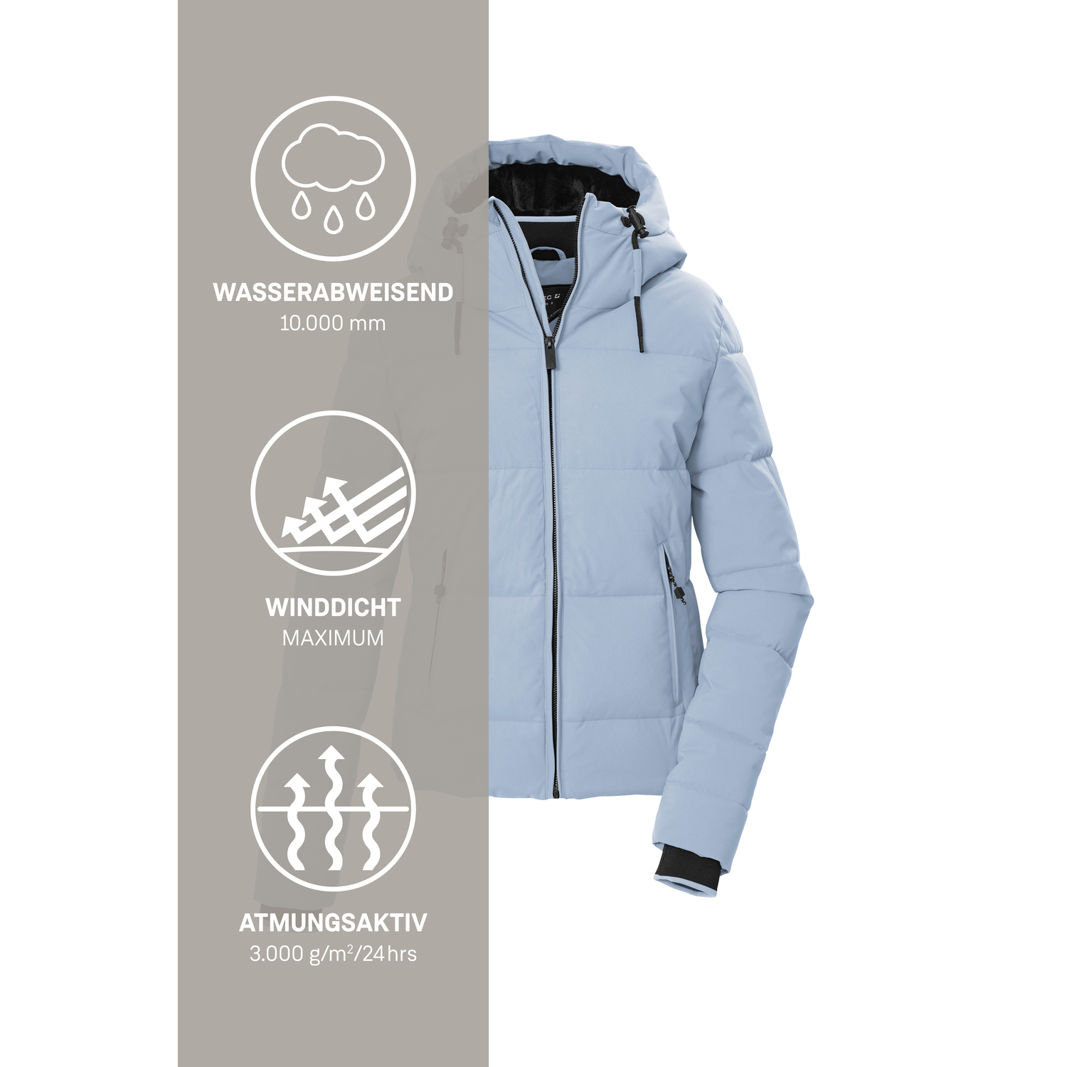 Damen killtec Hellblau